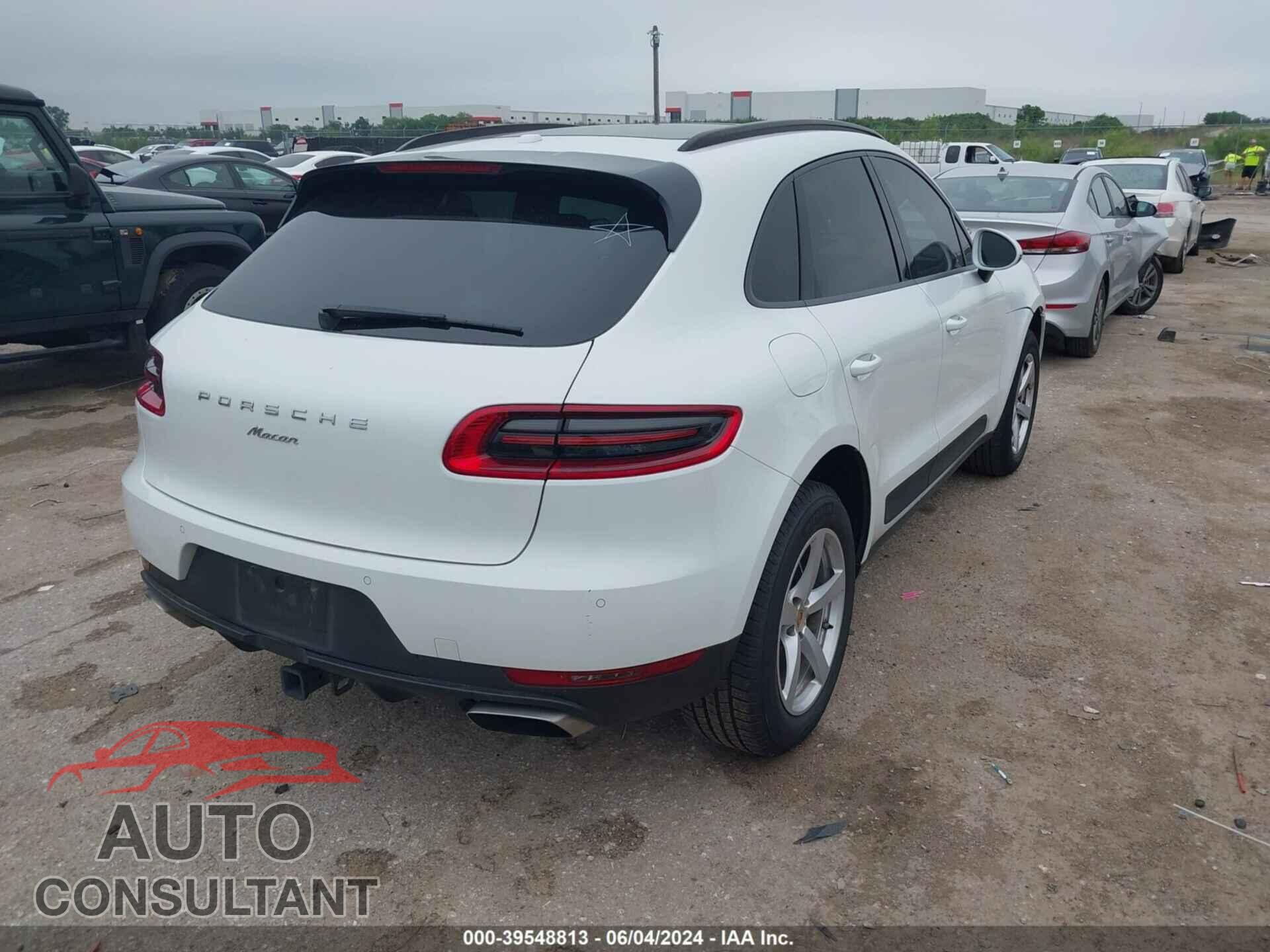 PORSCHE MACAN 2017 - WP1AA2A50HLB83836