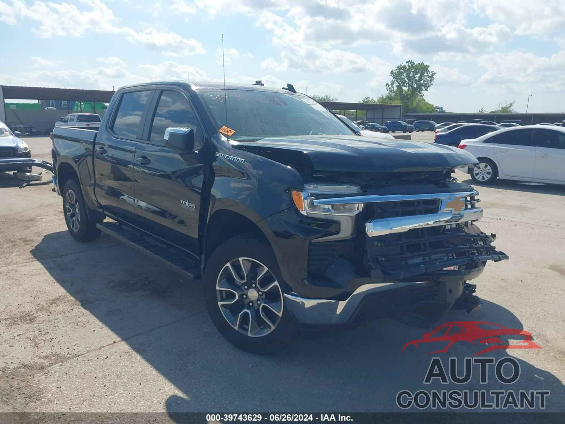 CHEVROLET SILVERADO 1500 2022 - 1GCPACED6NZ538570