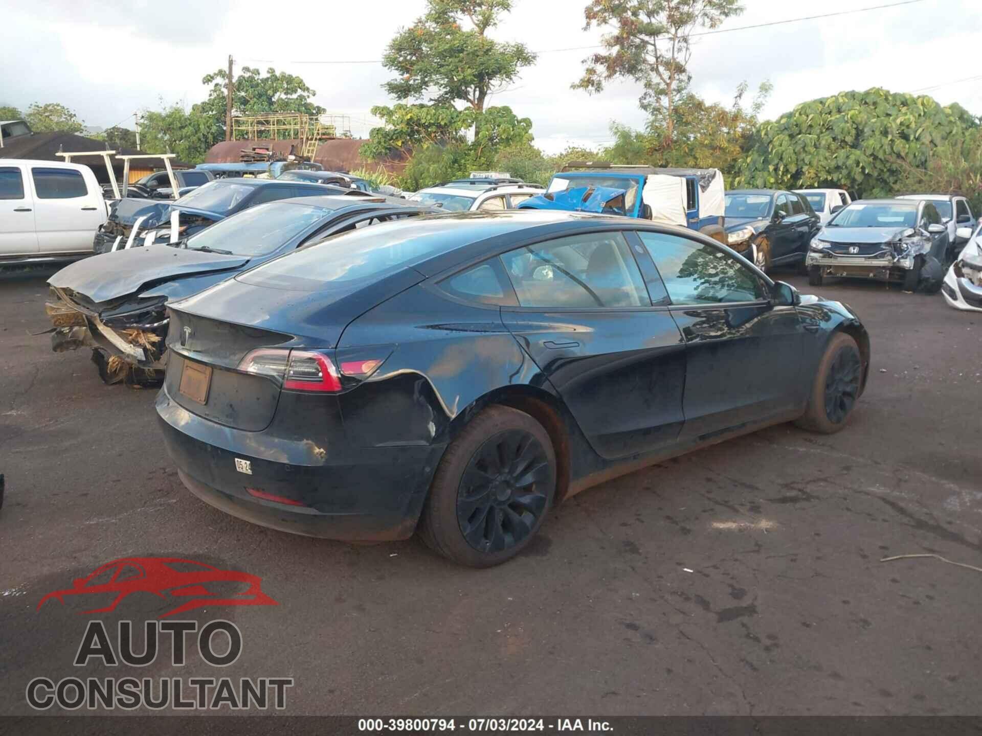 TESLA MODEL 3 2021 - 5YJ3E1EA3MF851366