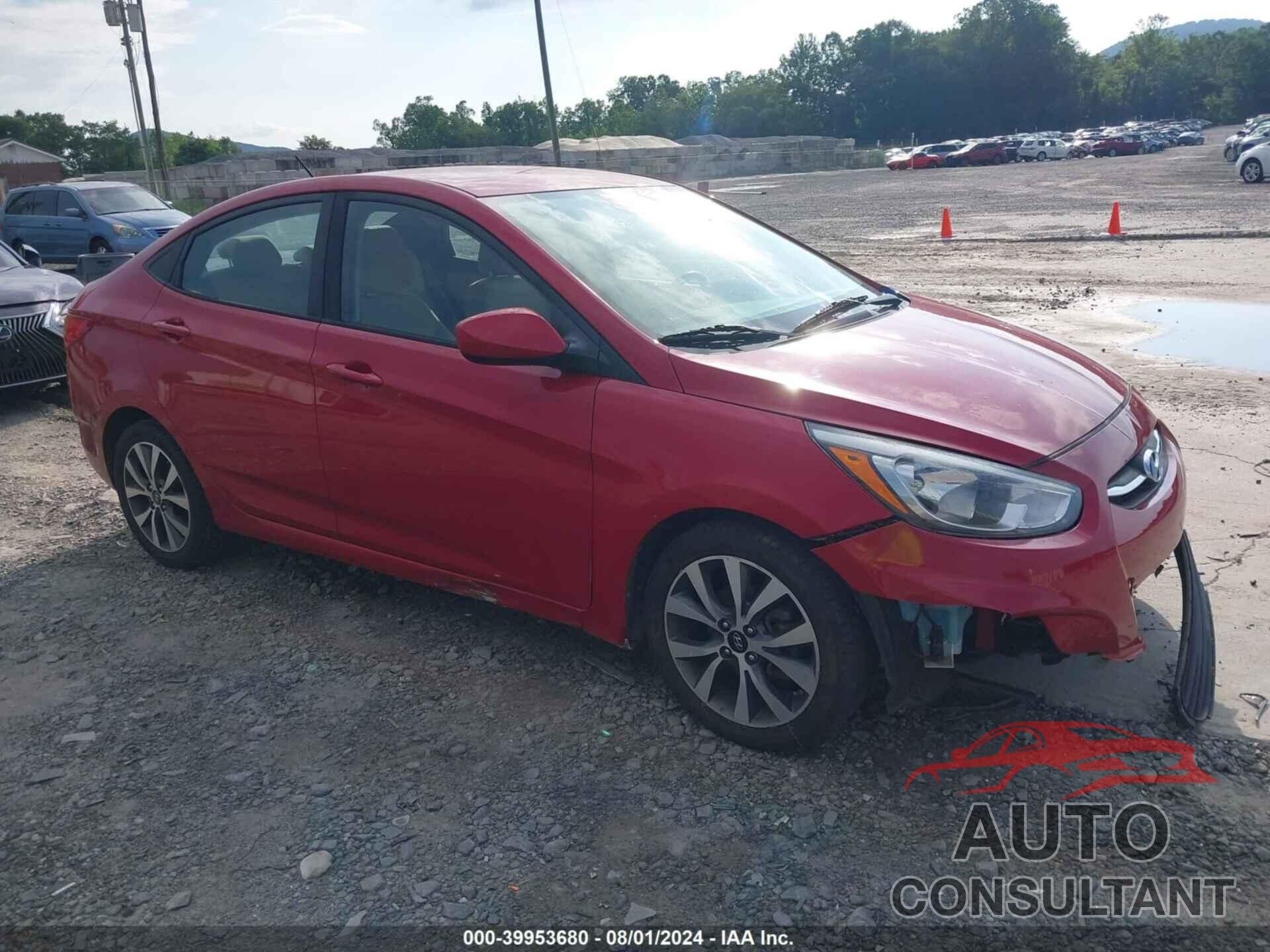 HYUNDAI ACCENT 2017 - KMHCT4AE0HU346457