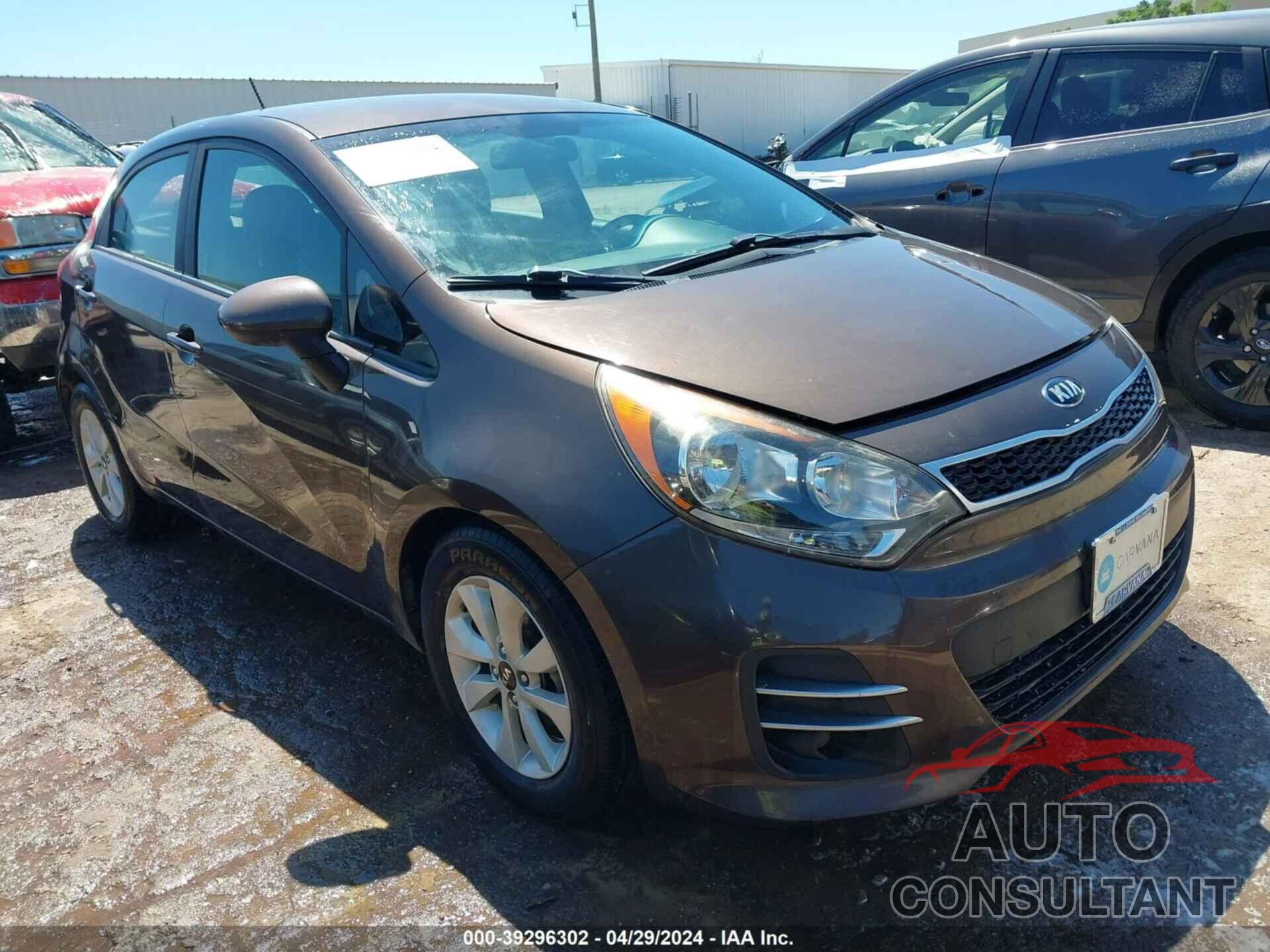 KIA RIO 2016 - KNADN5A33G6675077