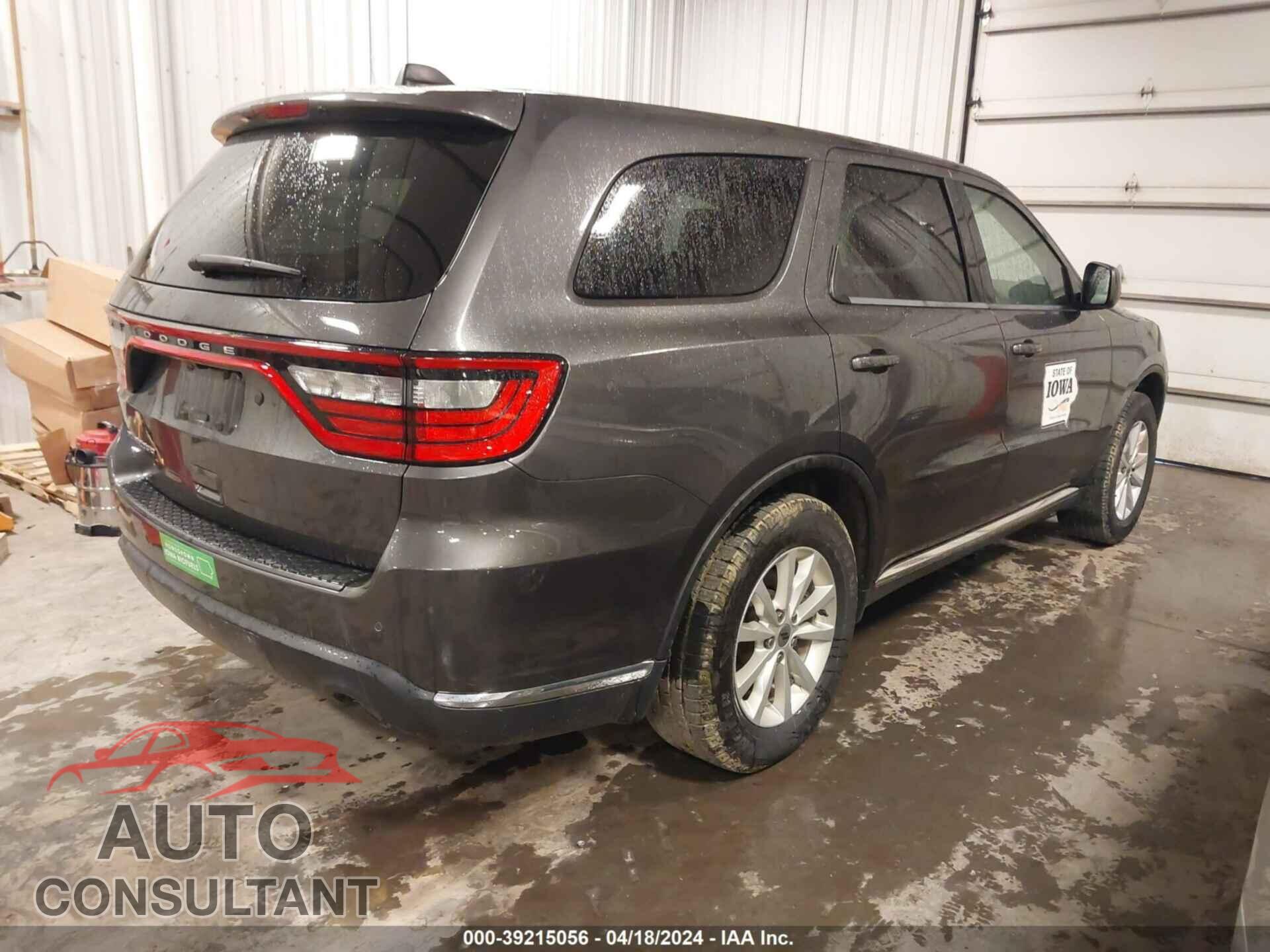 DODGE DURANGO 2020 - 1C4RDHFG1LC214576