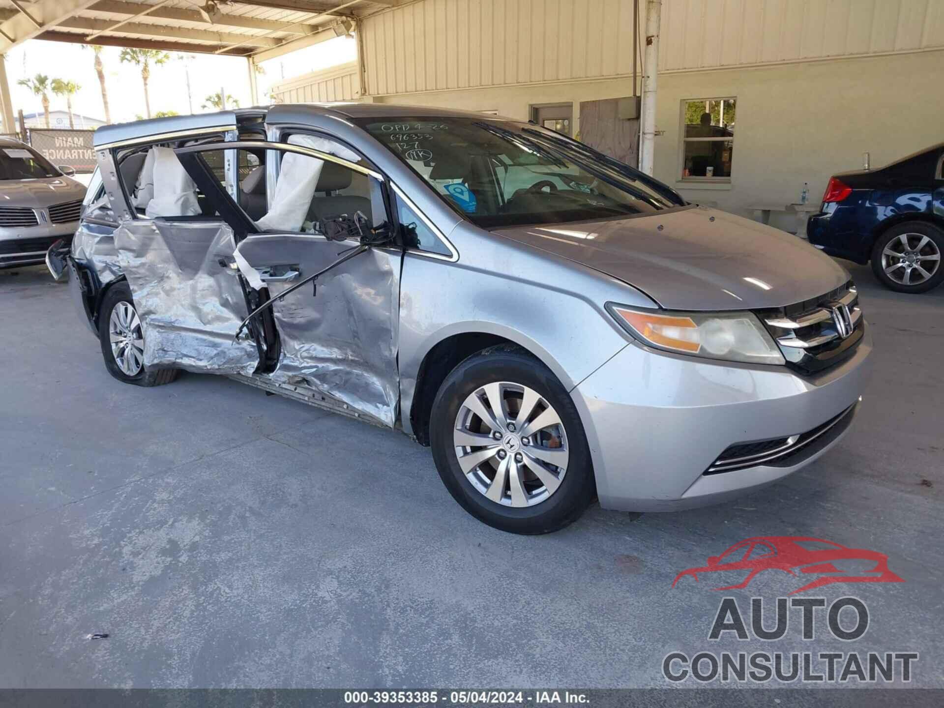 HONDA ODYSSEY 2016 - 5FNRL5H42GB125631