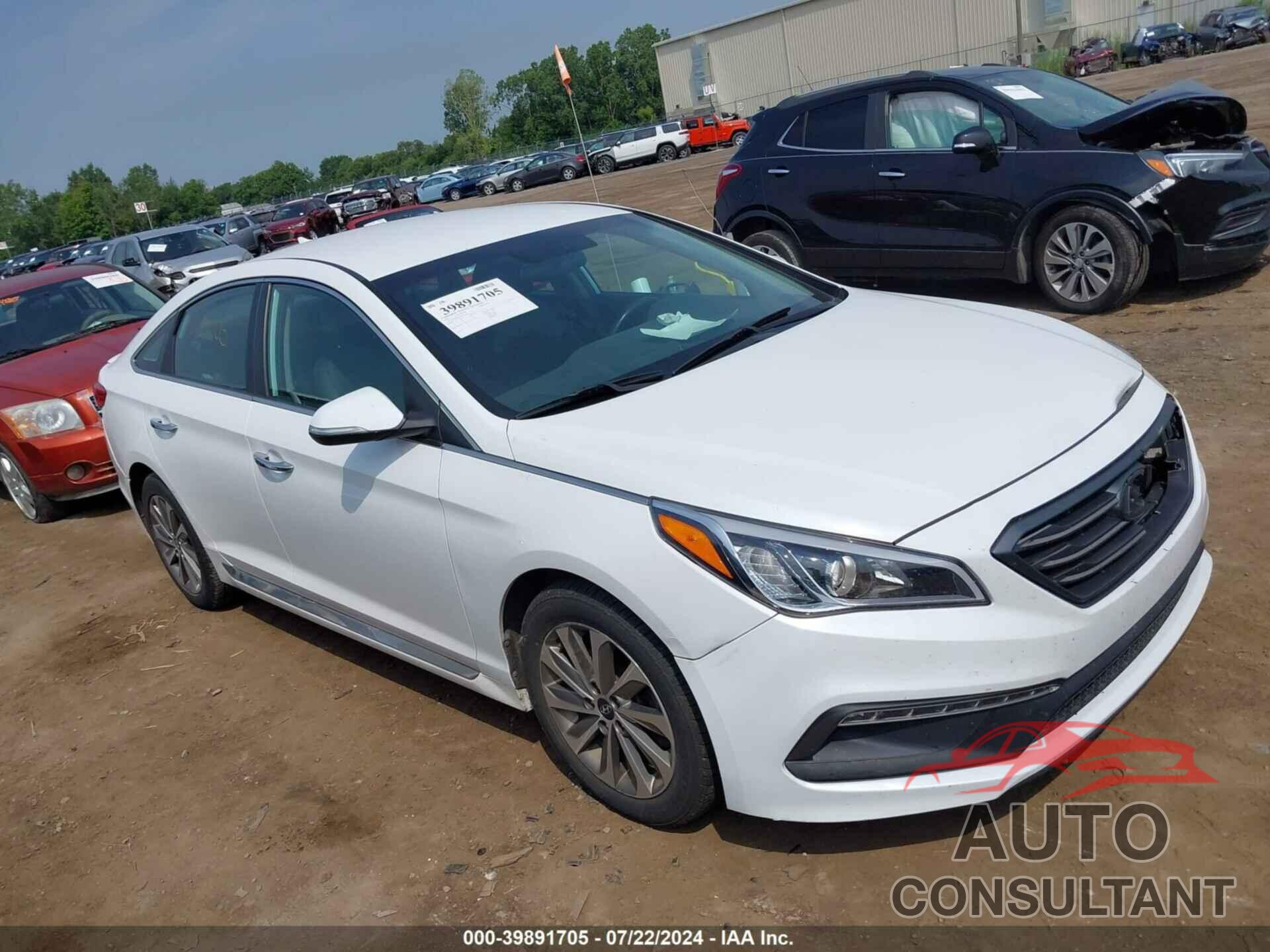 HYUNDAI SONATA 2016 - 5NPE34AF5GH315266