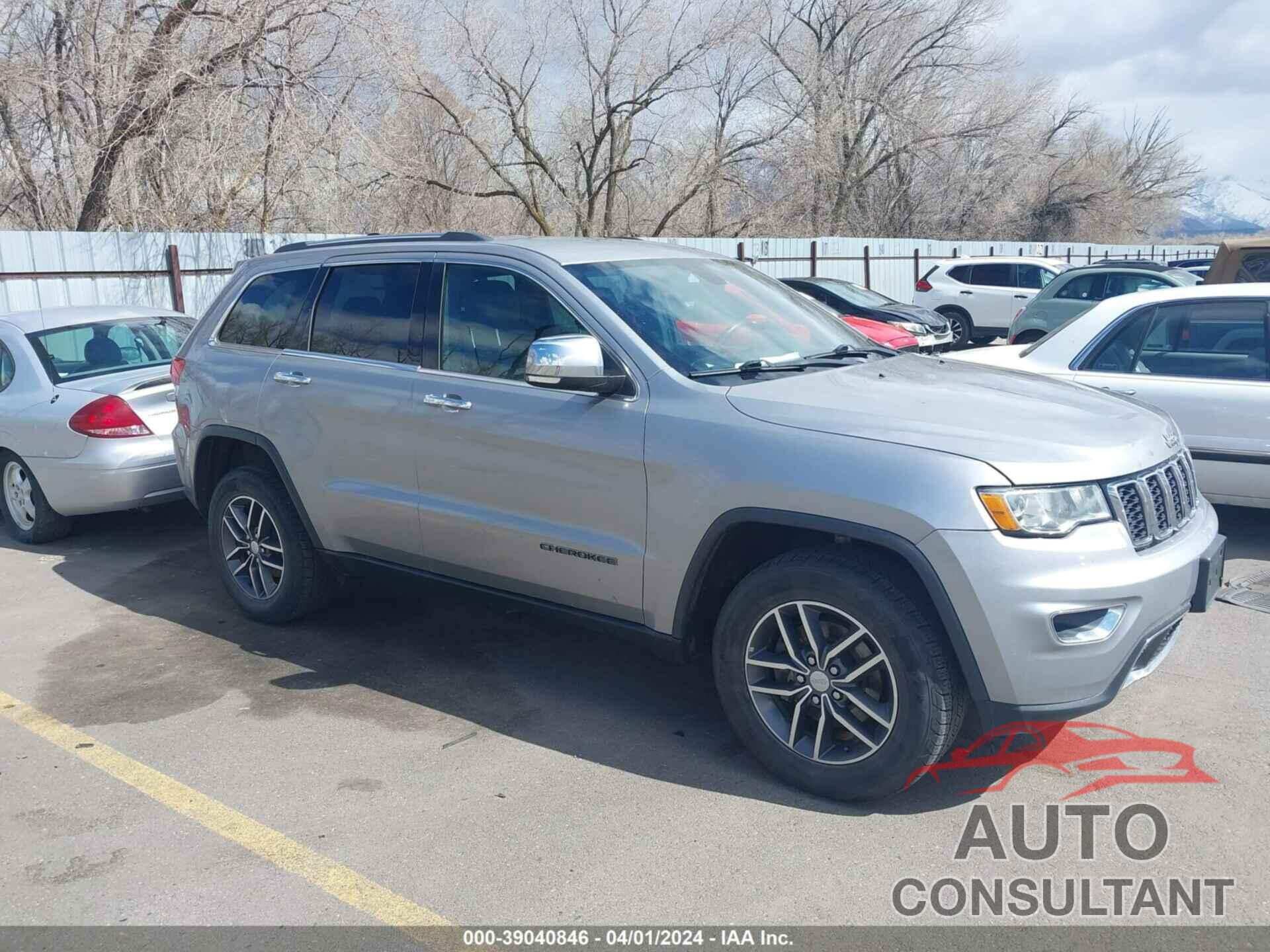 JEEP GRAND CHEROKEE 2017 - 1C4RJFBGXHC791584