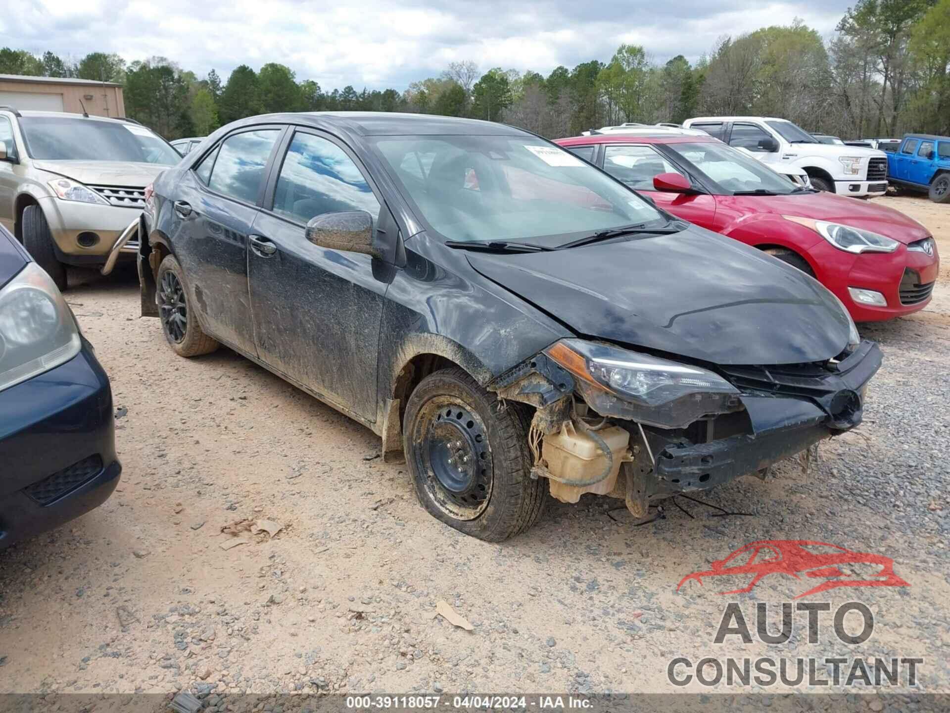 TOYOTA COROLLA 2017 - 2T1BURHE7HC910554