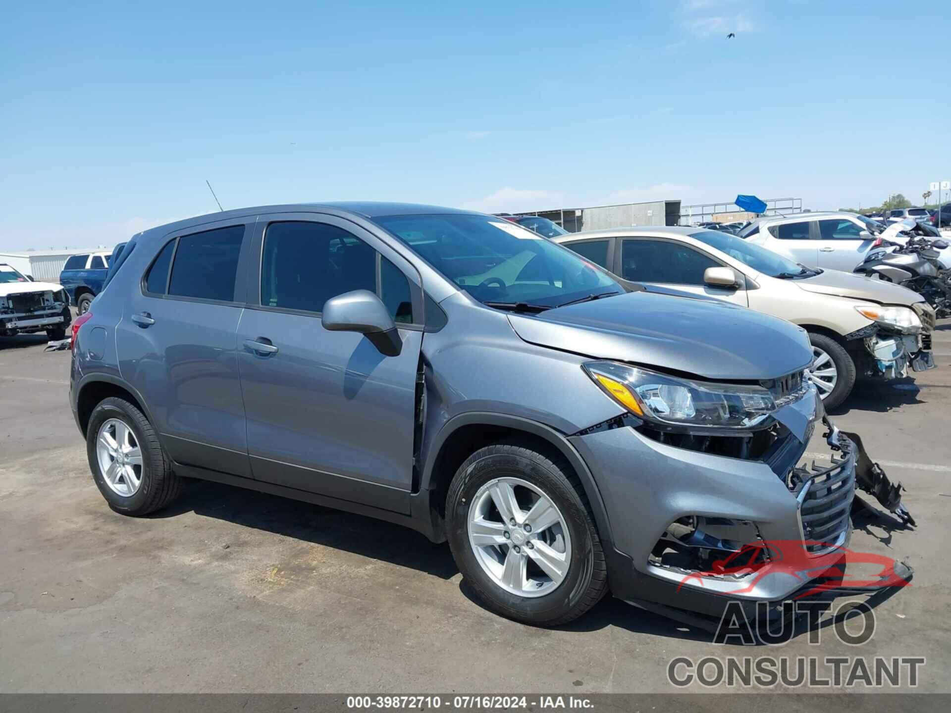 CHEVROLET TRAX 2020 - 3GNCJKSB0LL334550