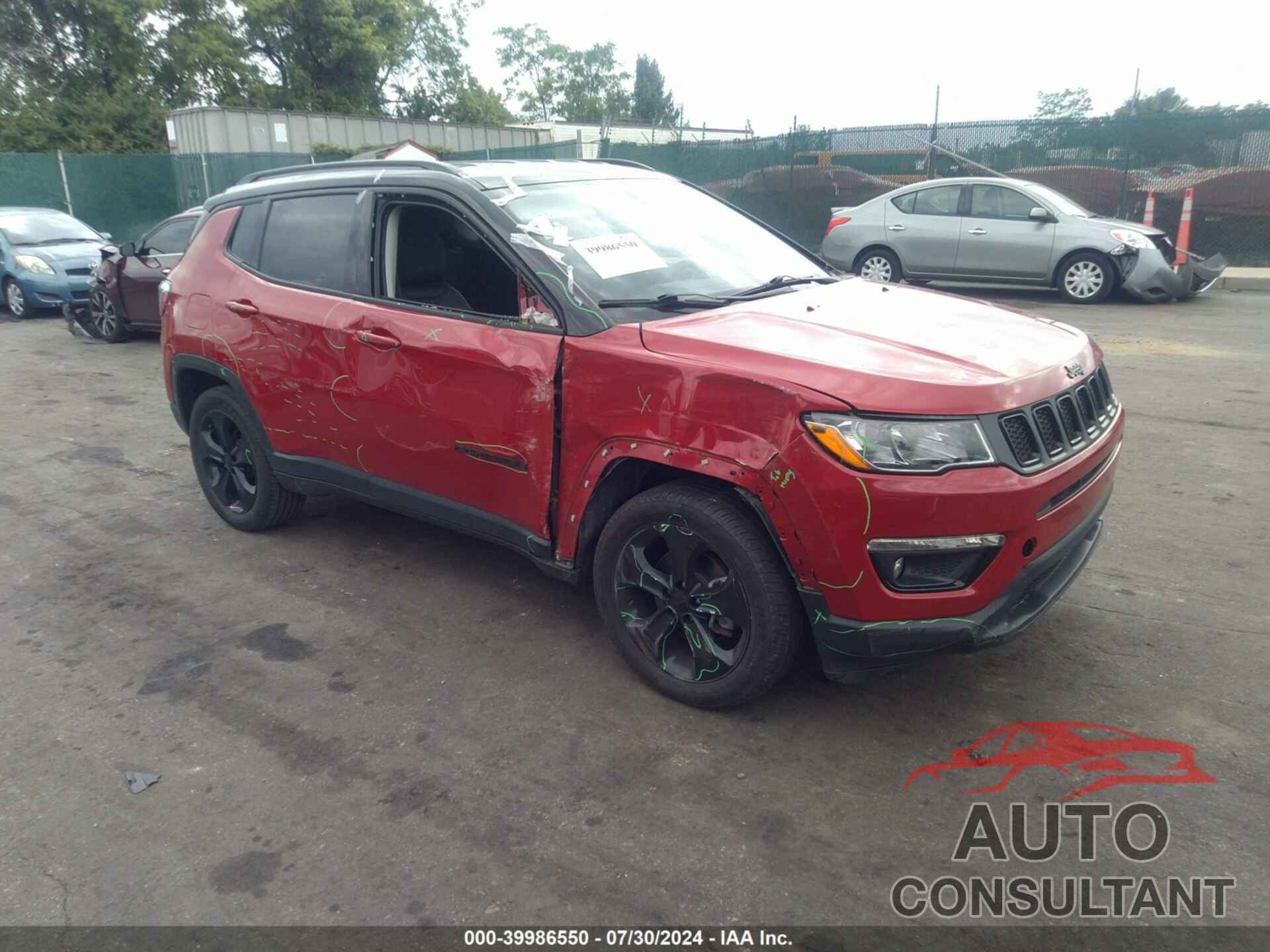 JEEP COMPASS 2019 - 3C4NJDBB1KT813328