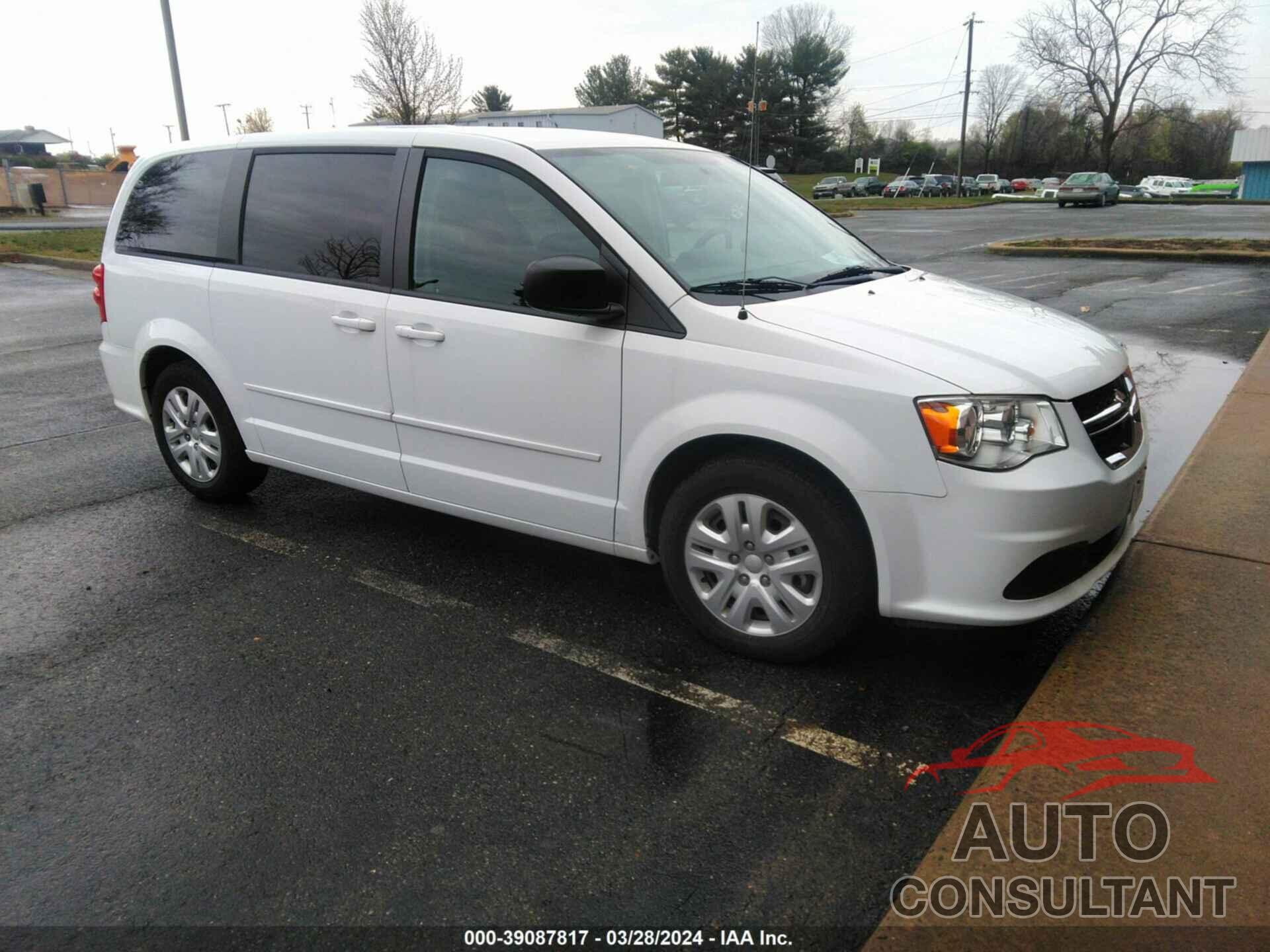 DODGE GRAND CARAVAN 2016 - 2C4RDGBG9GR106056