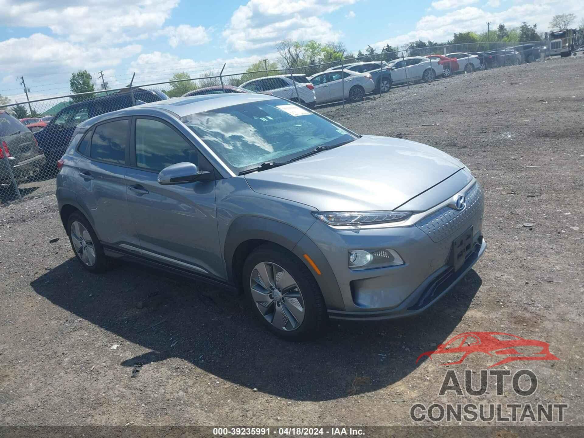 HYUNDAI KONA ELECTRIC 2021 - KM8K53AG4MU125410