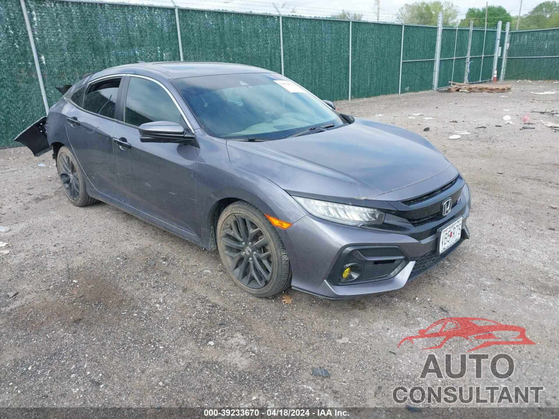 HONDA CIVIC SI 2020 - 2HGFC1E50LH708617