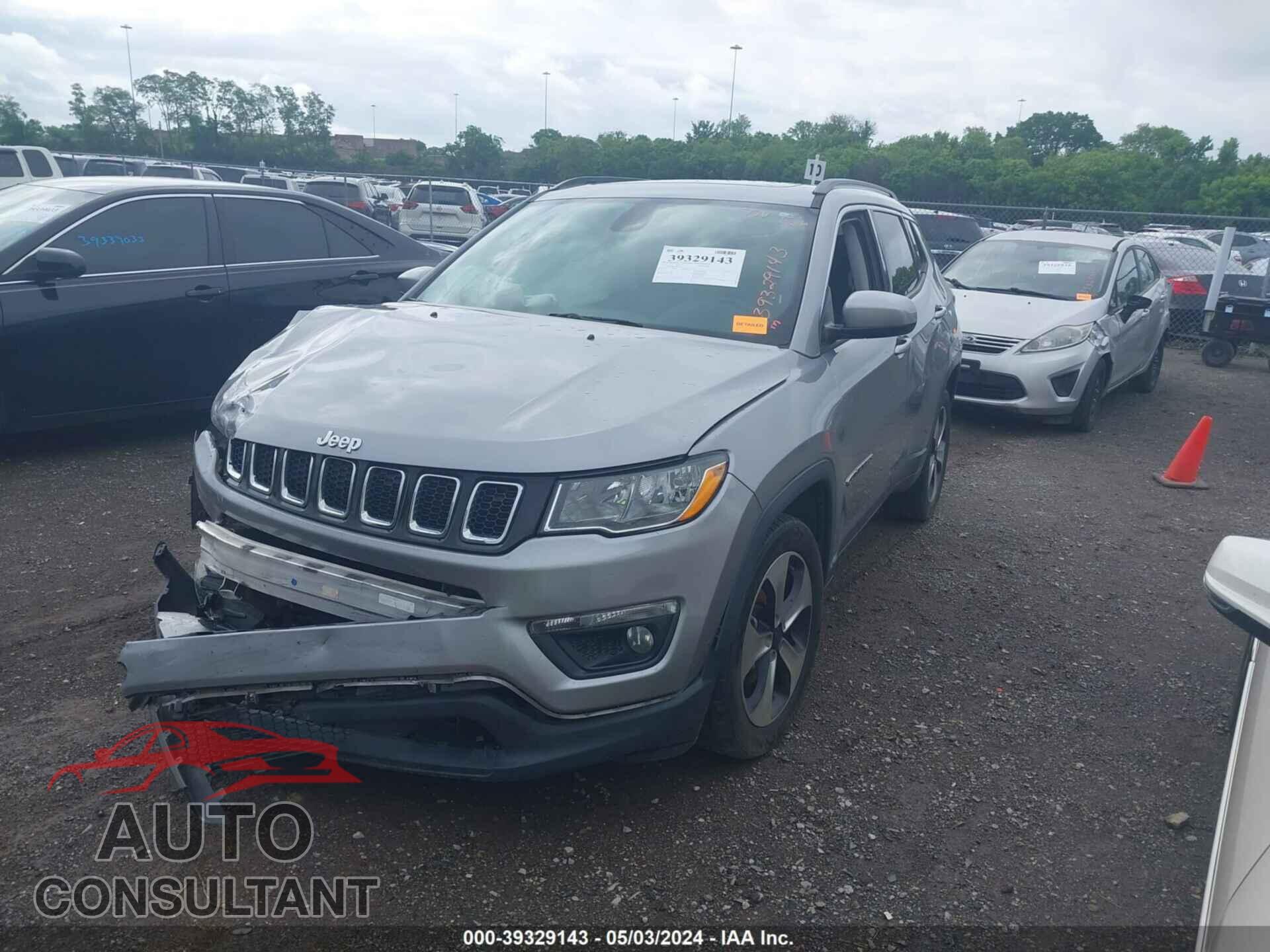 JEEP COMPASS 2017 - 3C4NJCBB7HT624976