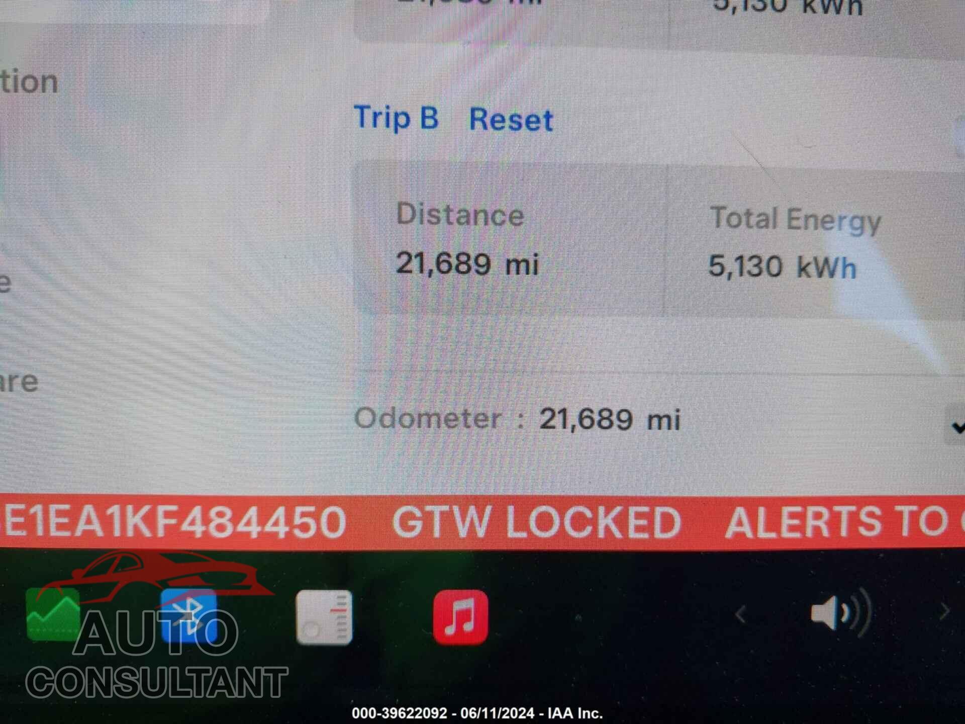 TESLA MODEL 3 2019 - 5YJ3E1EA1KF484450
