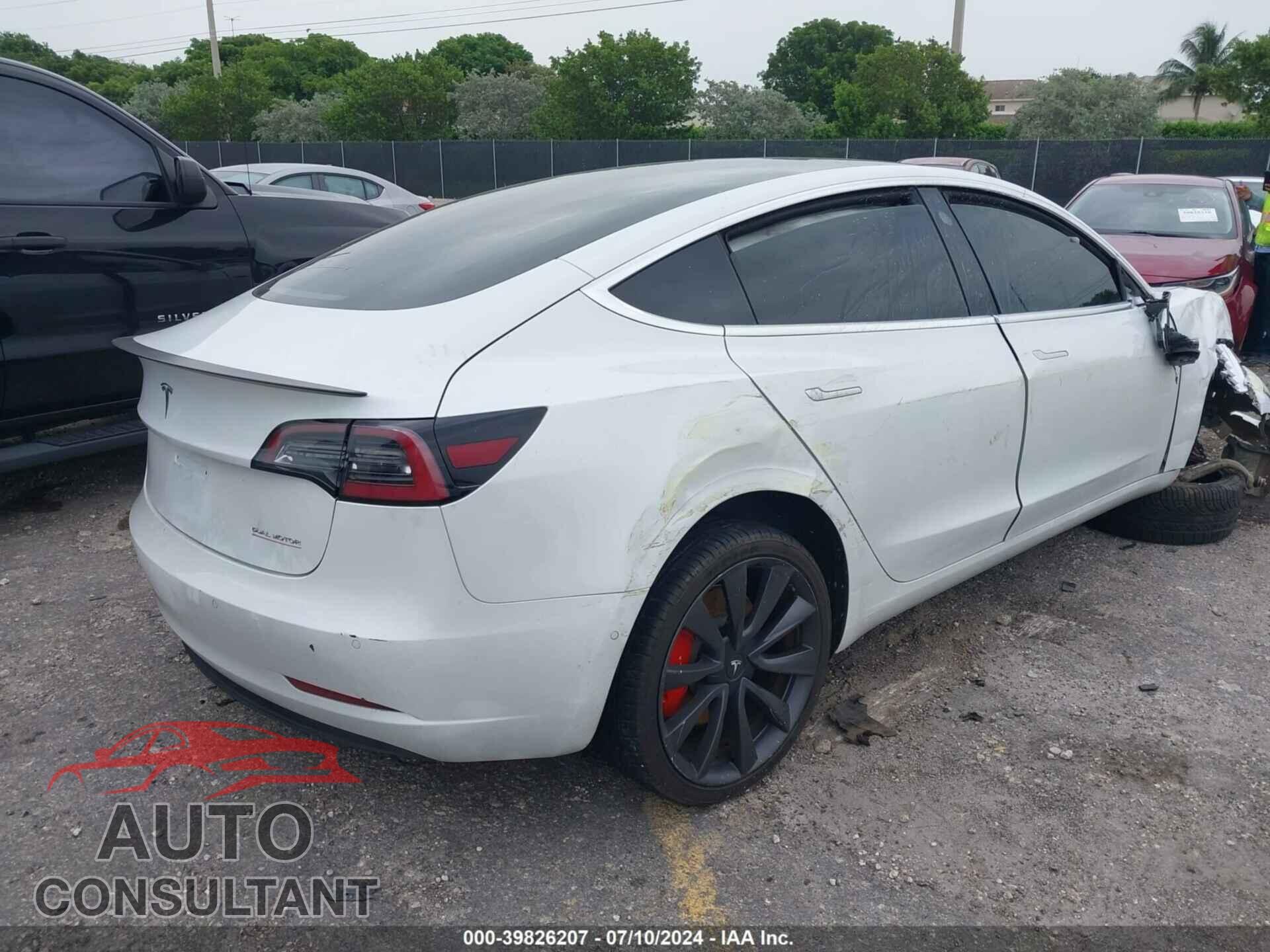 TESLA MODEL 3 2020 - 5YJ3E1EC8LF714097