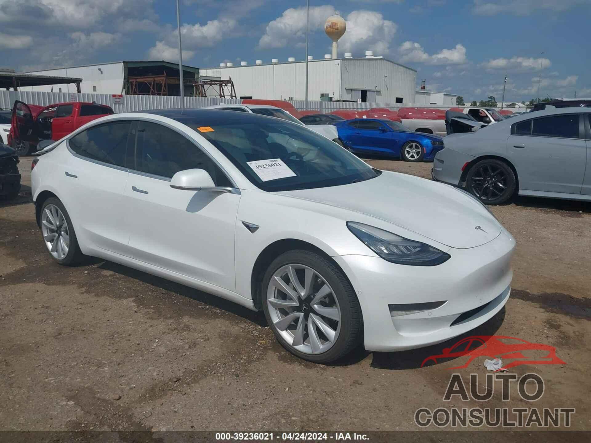 TESLA MODEL 3 2019 - 5YJ3E1EA8KF332875