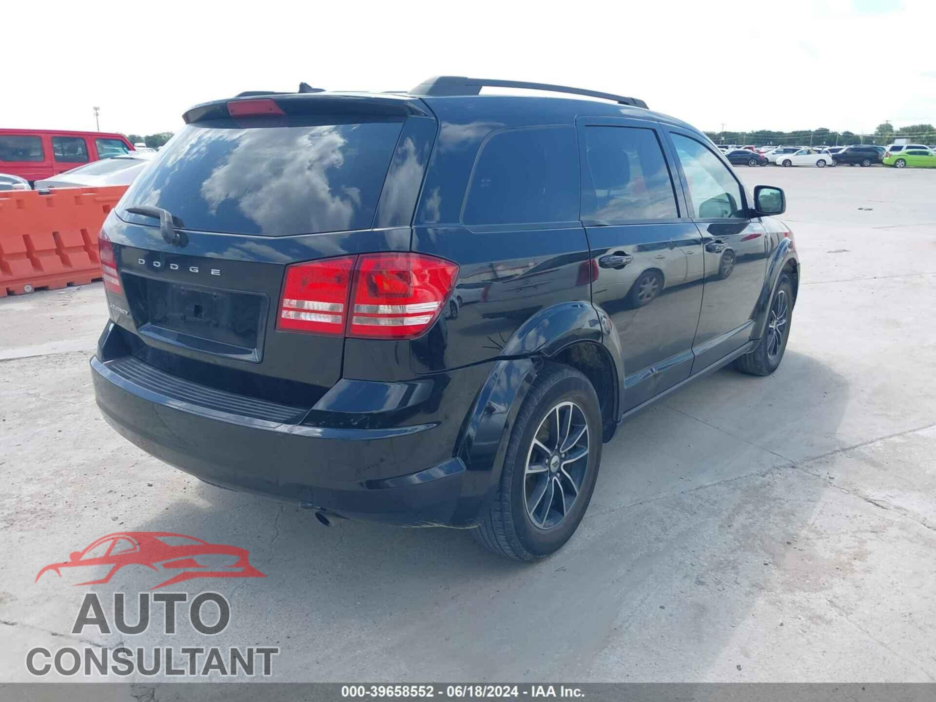 DODGE JOURNEY 2018 - 3C4PDCAB0JT172103