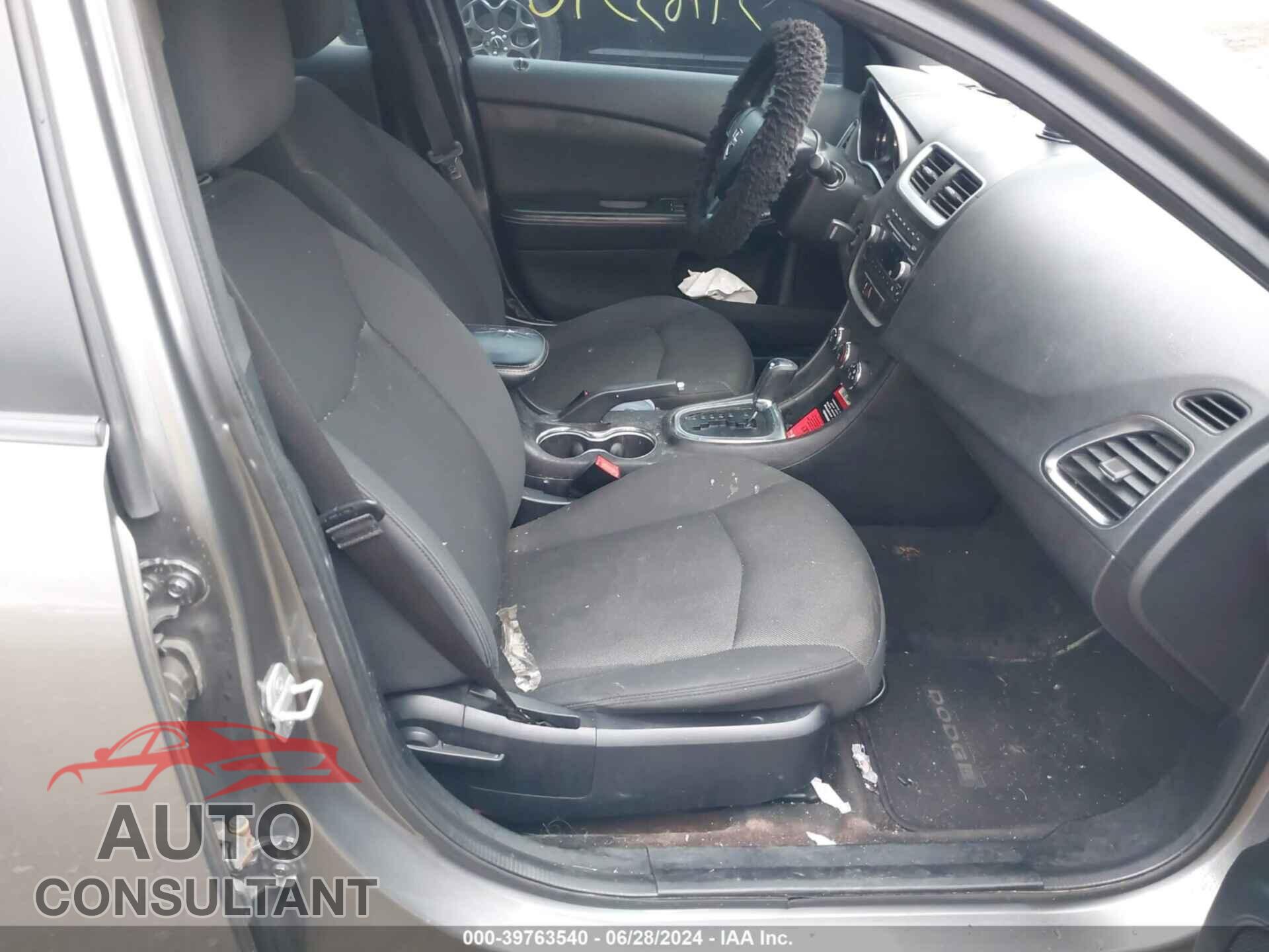 DODGE AVENGER 2012 - 1C3CDZAB1CN220264