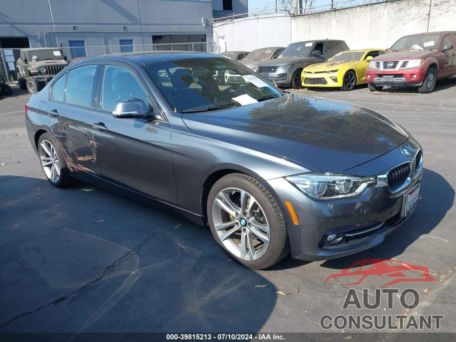 BMW 328I 2016 - WBA8E9G51GNT87243