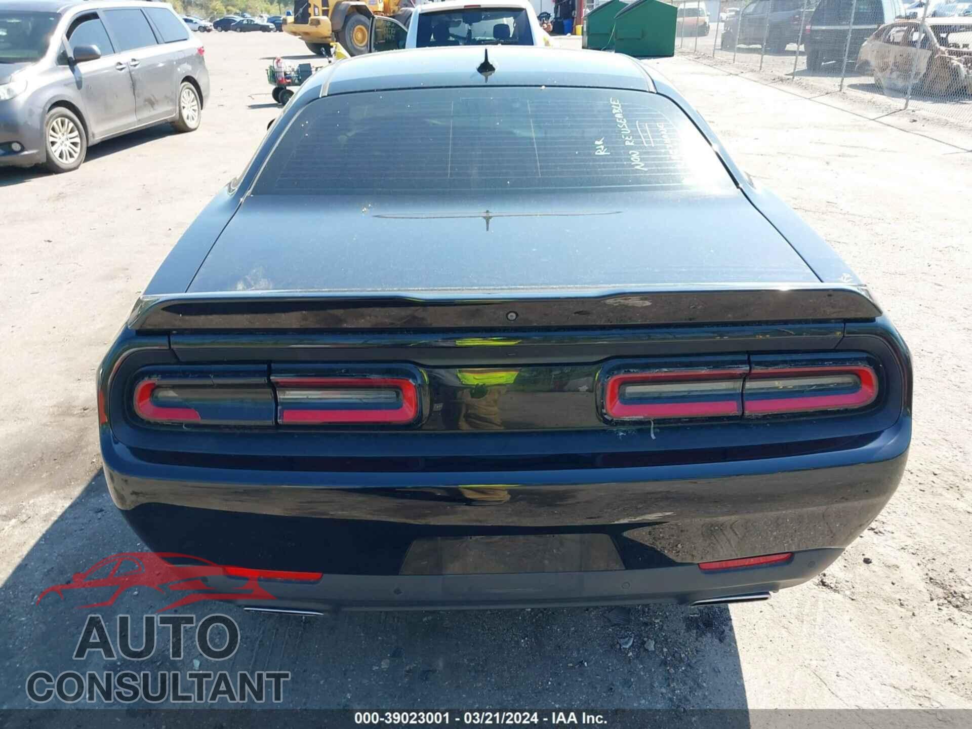 DODGE CHALLENGER 2016 - 2C3CDZAG2GH275574