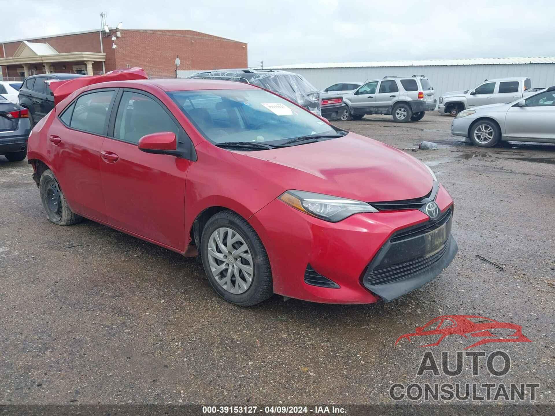 TOYOTA COROLLA 2017 - 5YFBURHE7HP573352