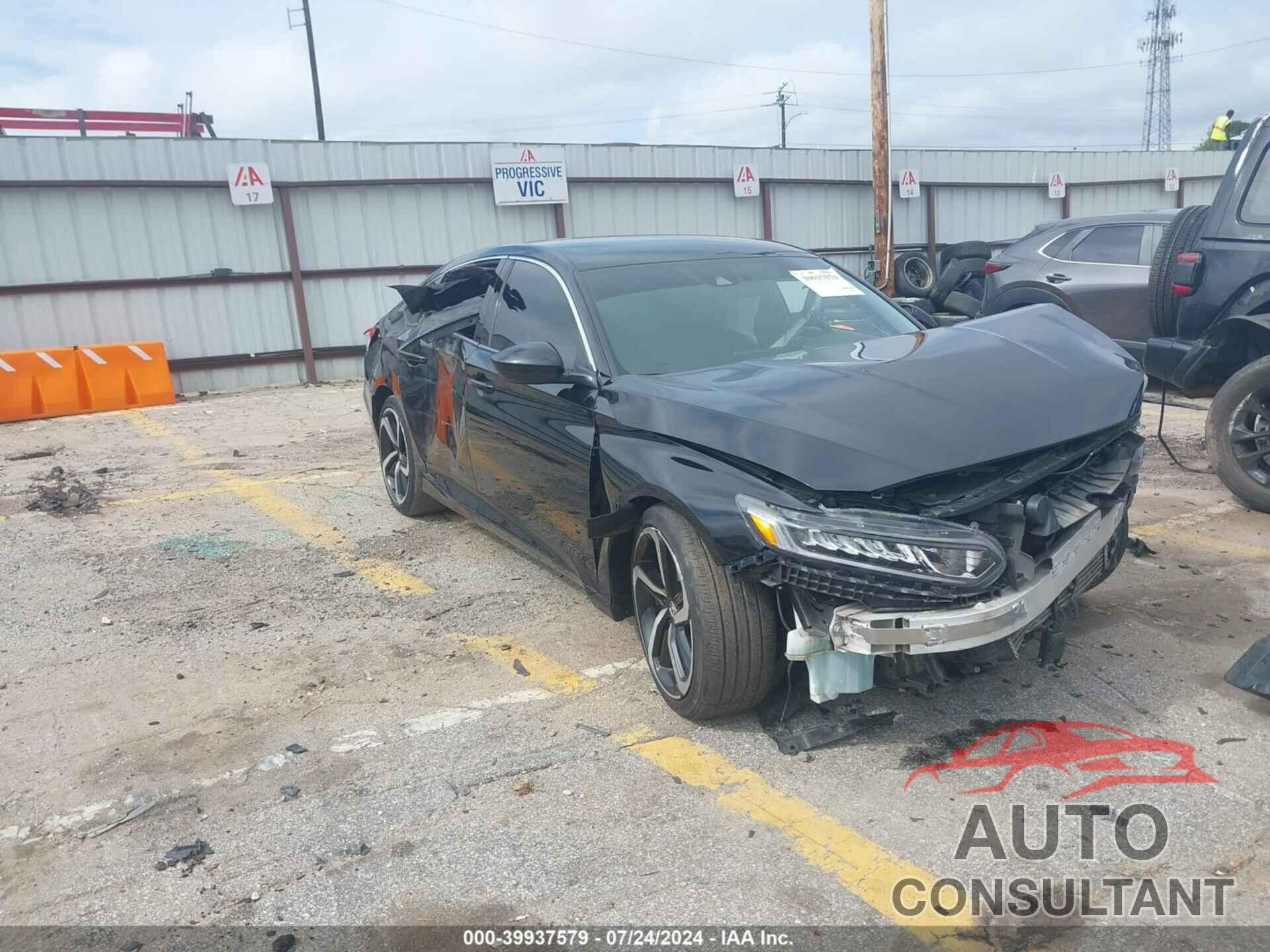 HONDA ACCORD 2018 - 1HGCV1F39JA091854