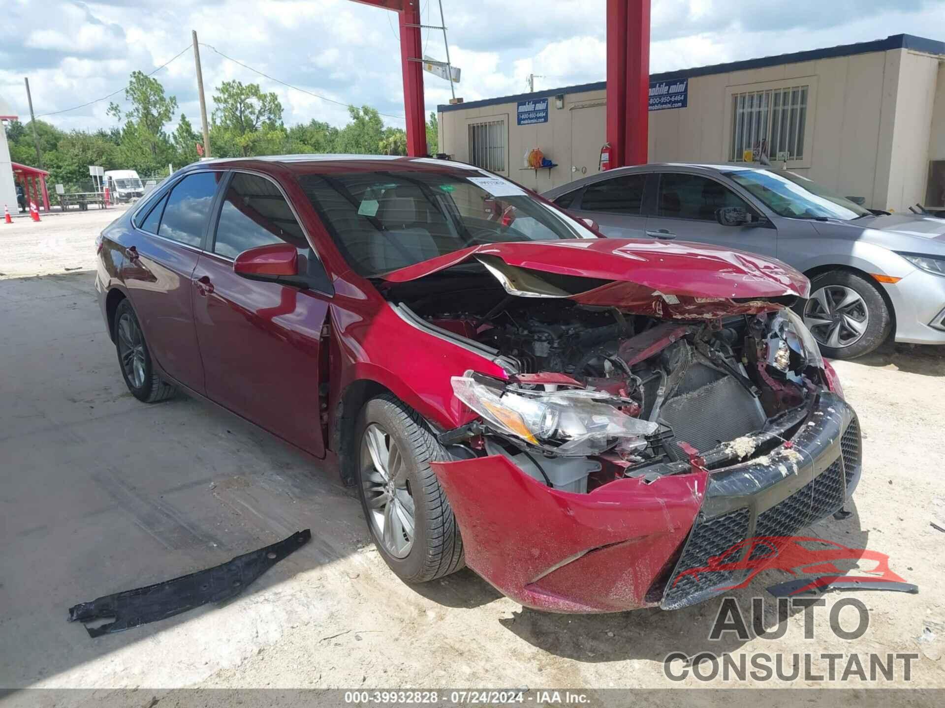 TOYOTA CAMRY 2017 - 4T1BF1FK5HU788134