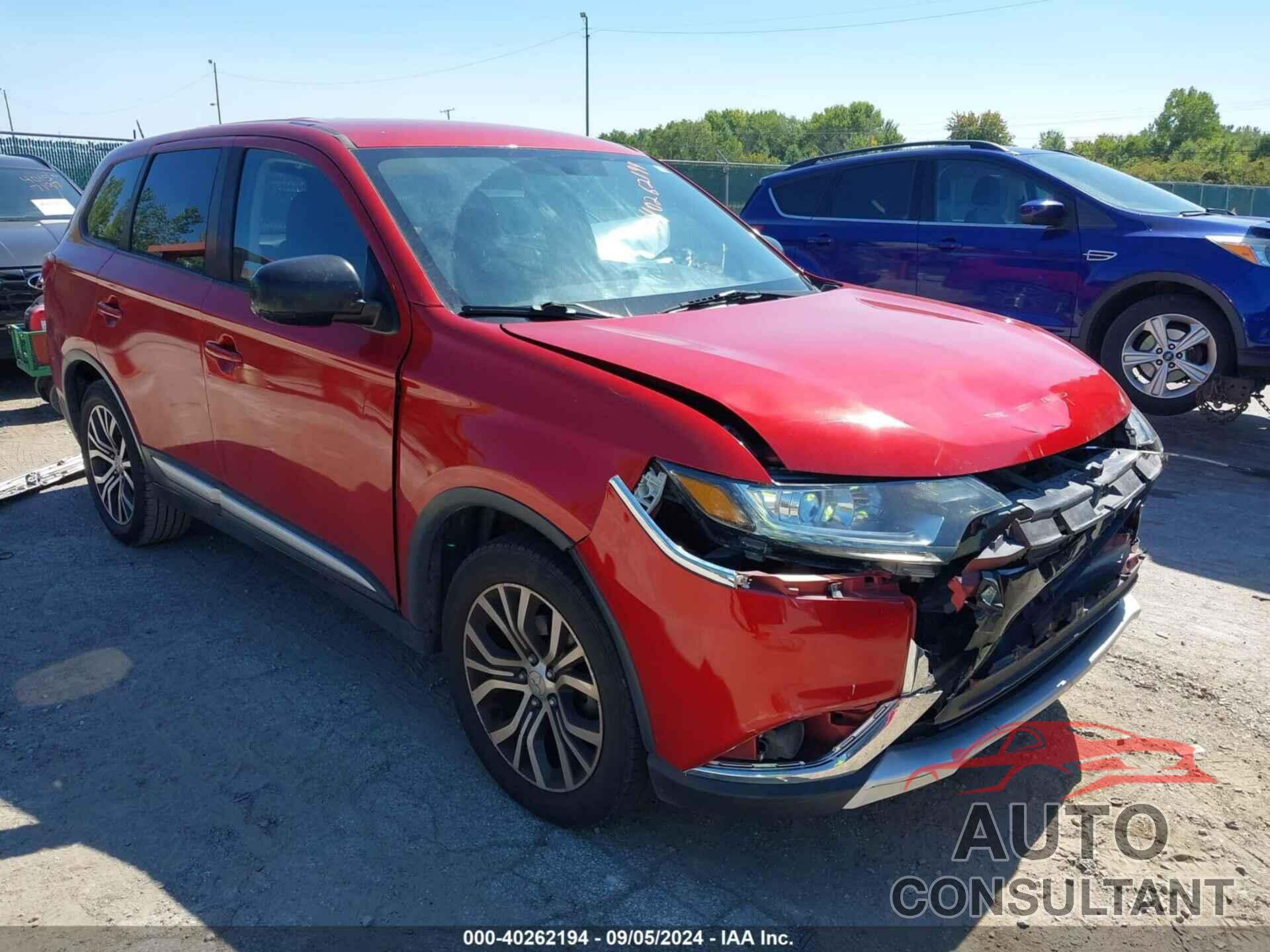 MITSUBISHI OUTLANDER 2018 - JA4AD2A39JZ055177