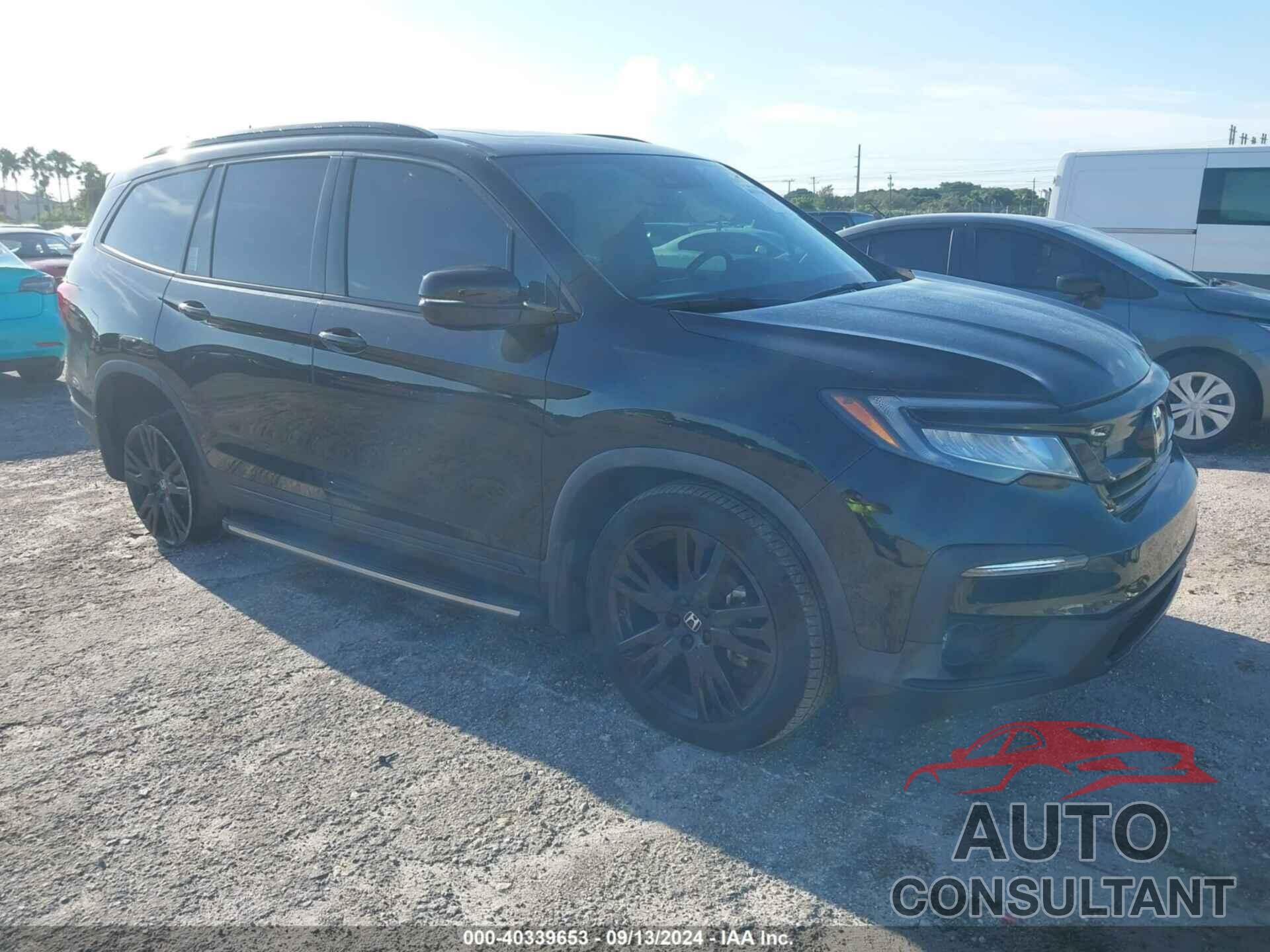 HONDA PILOT 2021 - 5FNYF6H76MB043321