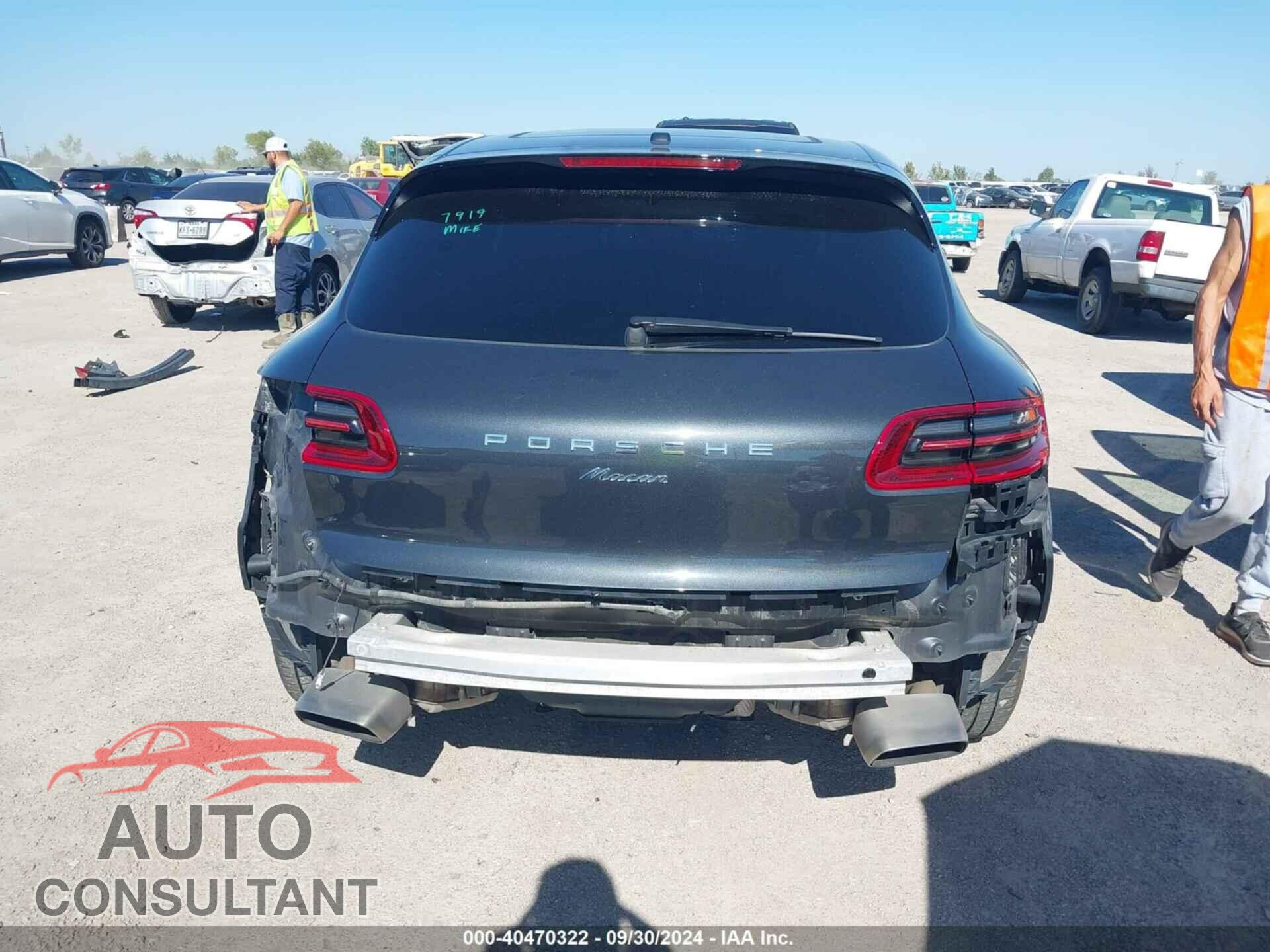 PORSCHE MACAN 2017 - WP1AA2A5XHLB06004