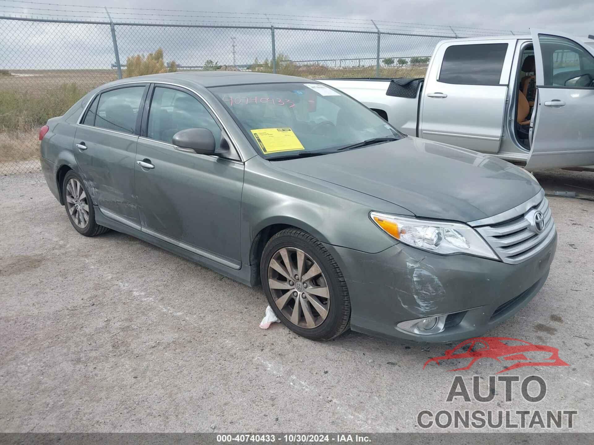 TOYOTA AVALON 2011 - 4T1BK3DB8BU393530