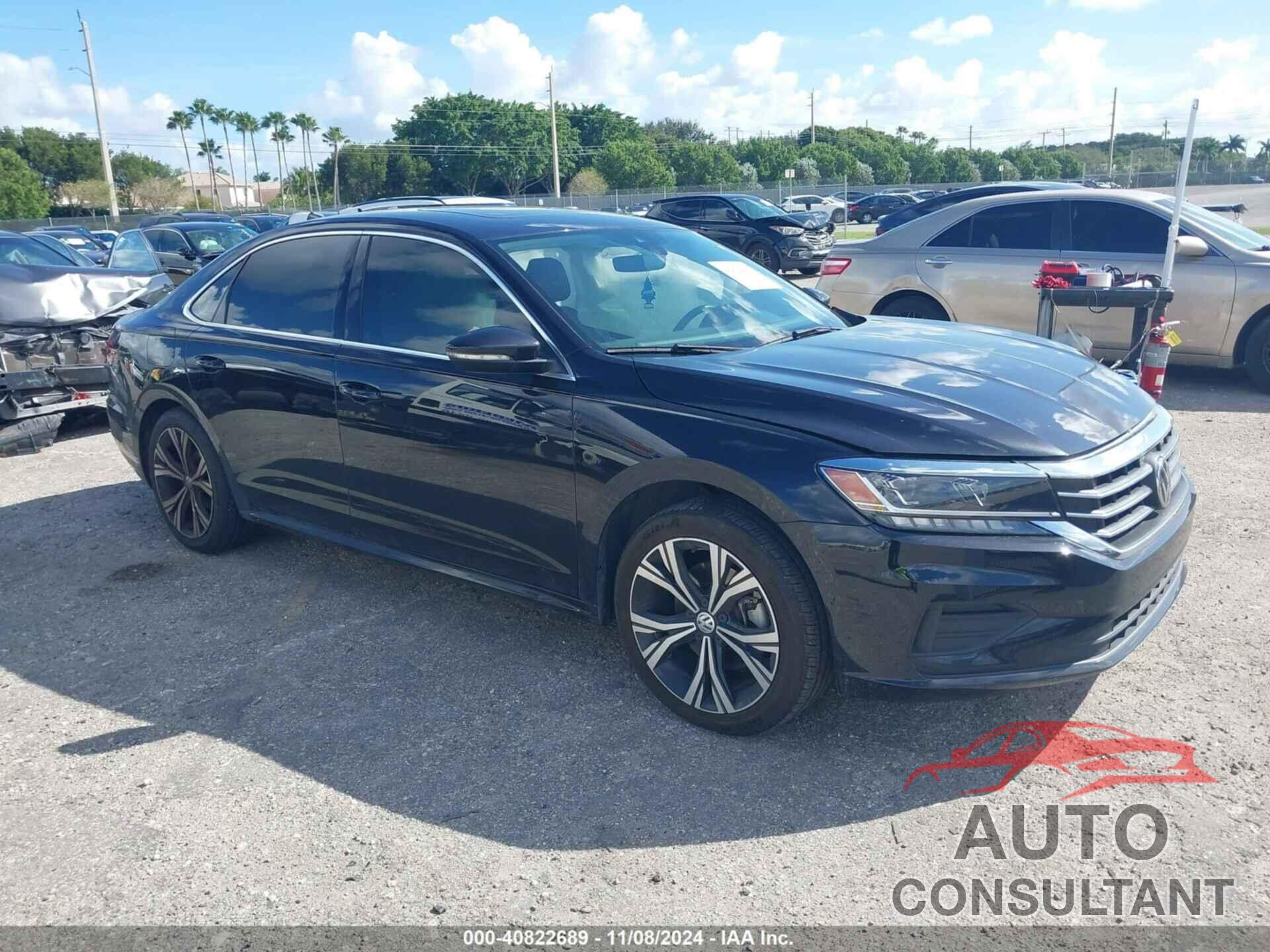 VOLKSWAGEN PASSAT 2021 - 1VWSA7A30MC005255