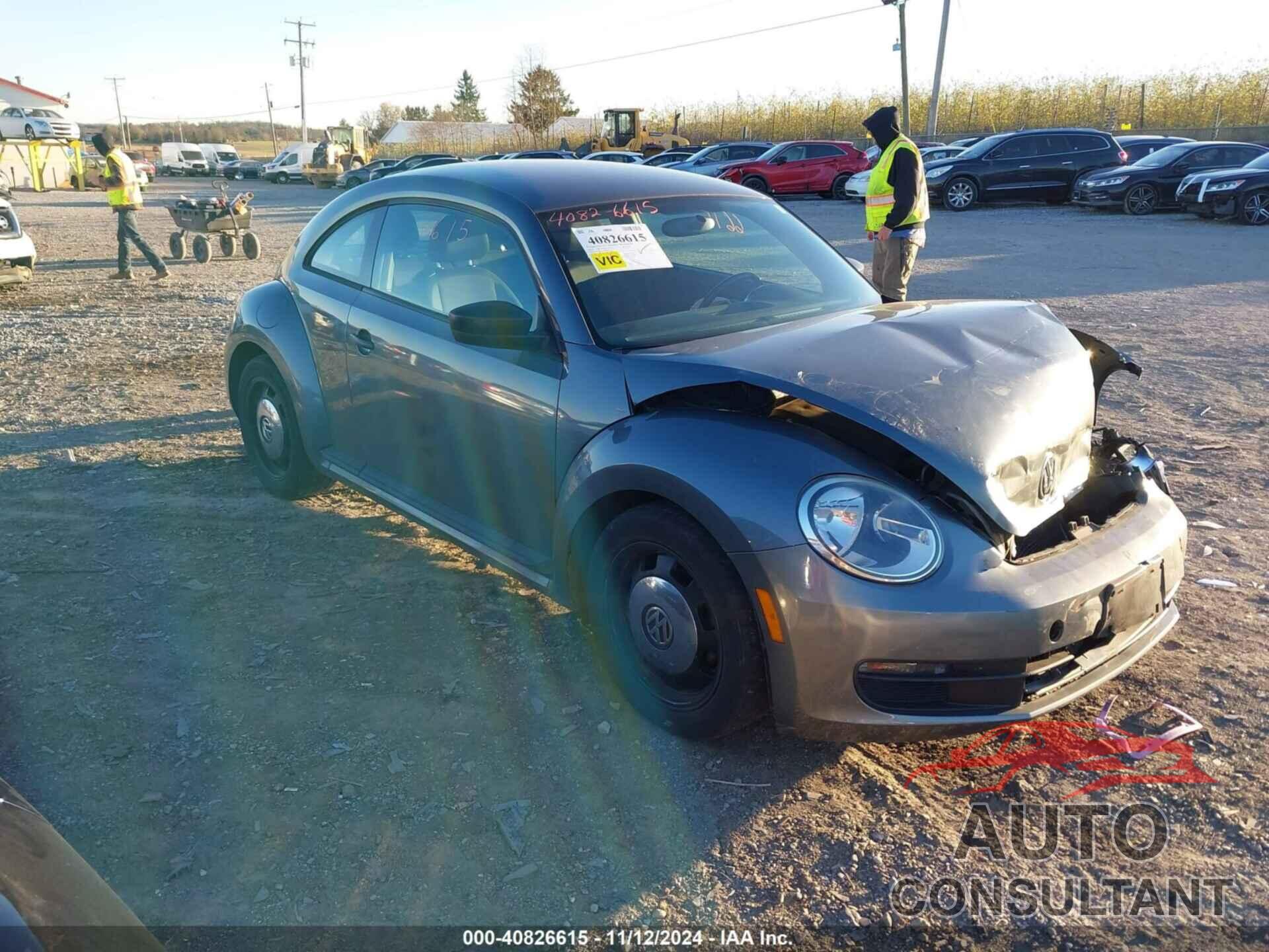 VOLKSWAGEN BEETLE 2012 - 3VWAP7AT1CM645496