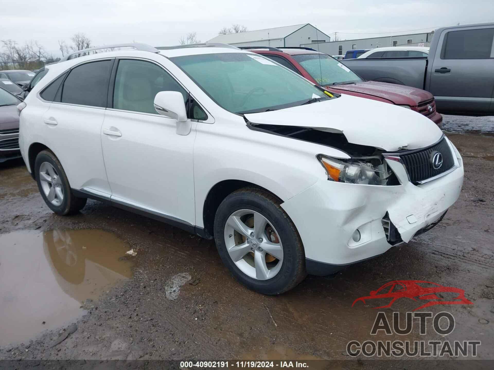 LEXUS RX 350 2010 - 2T2ZK1BA2AC011341