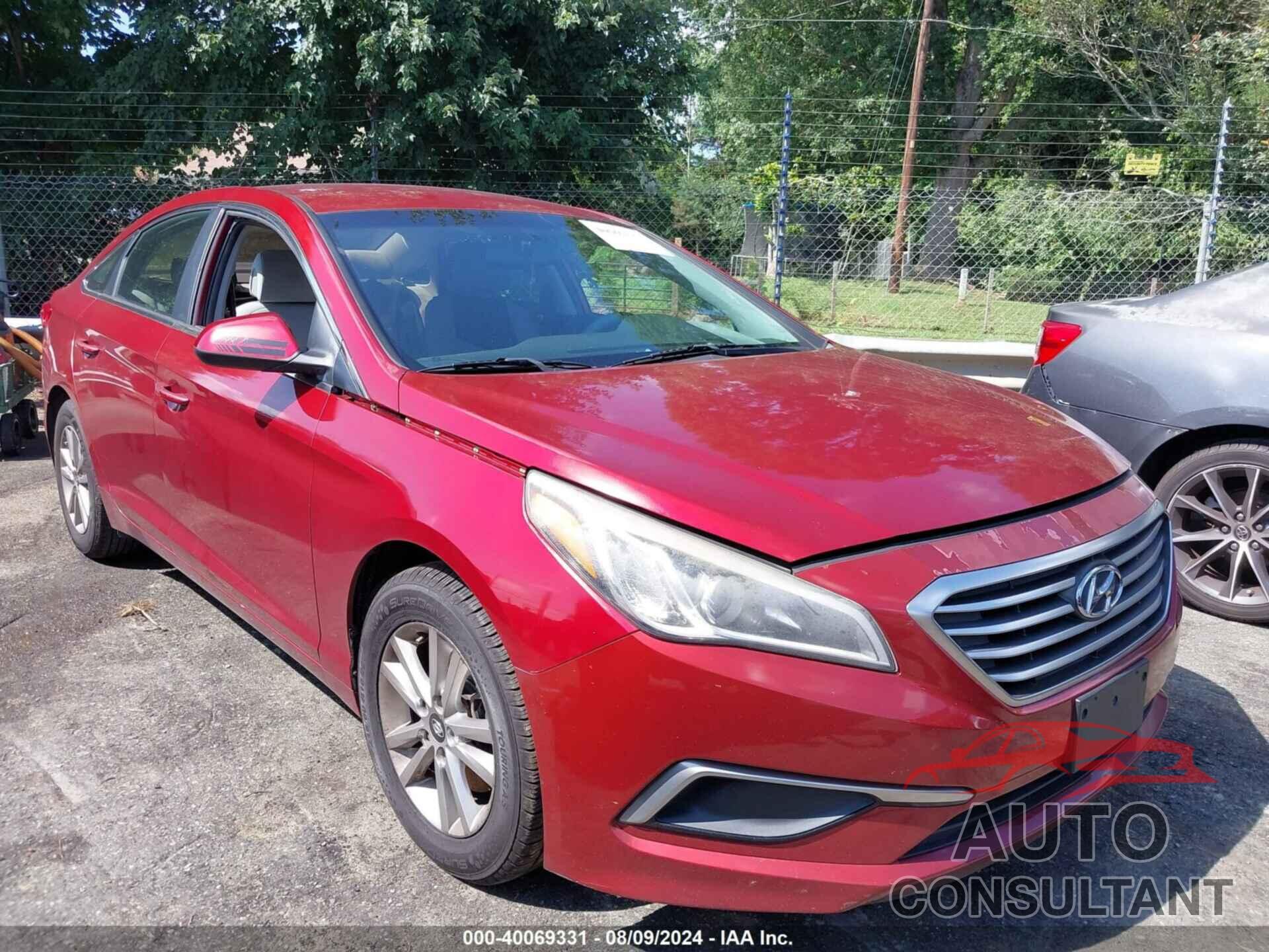 HYUNDAI SONATA 2016 - 5NPE24AFXGH260638