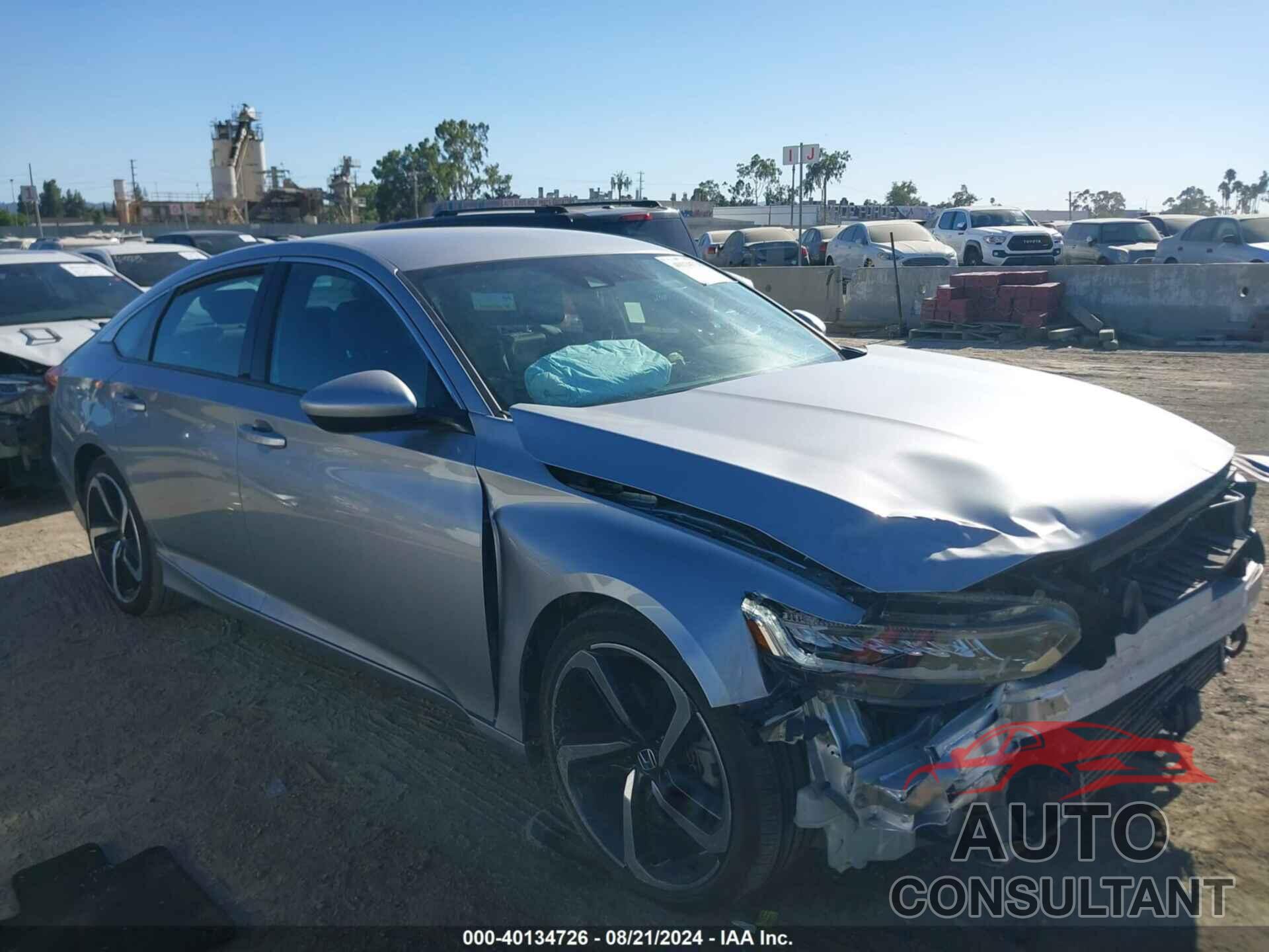 HONDA ACCORD 2019 - 1HGCV1F34KA097398