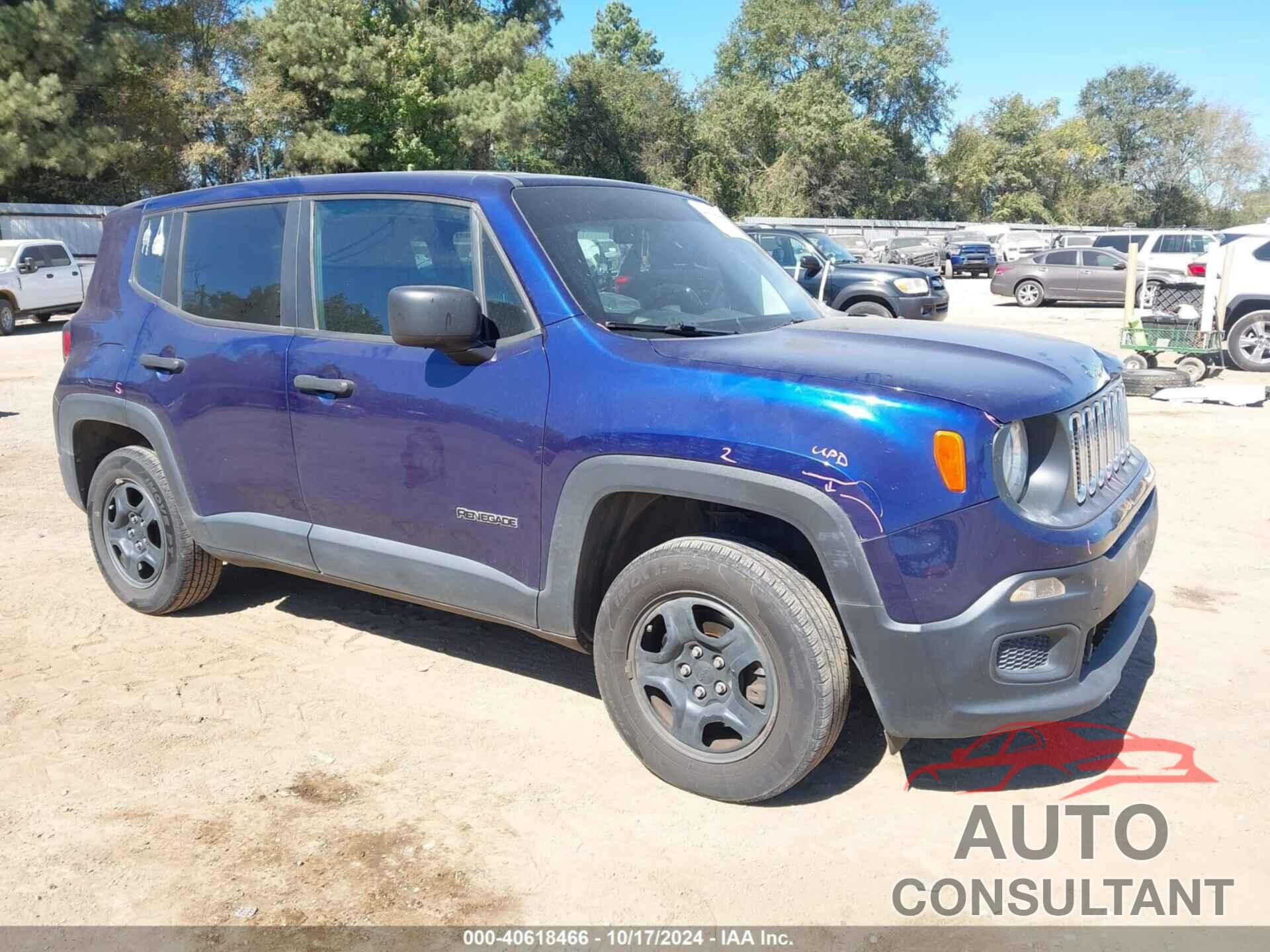 JEEP RENEGADE 2018 - ZACCJBABXJPG92740