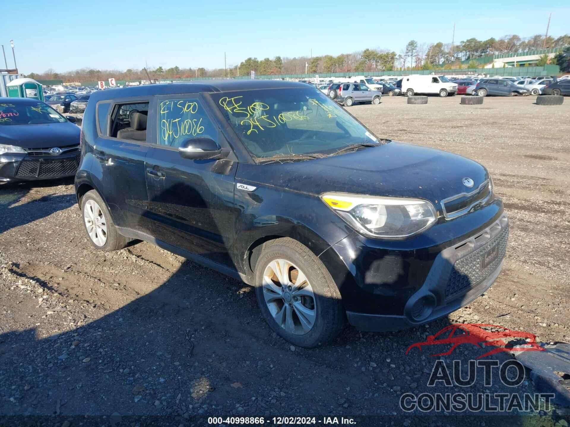 KIA SOUL 2014 - KNDJP3A52E7035276