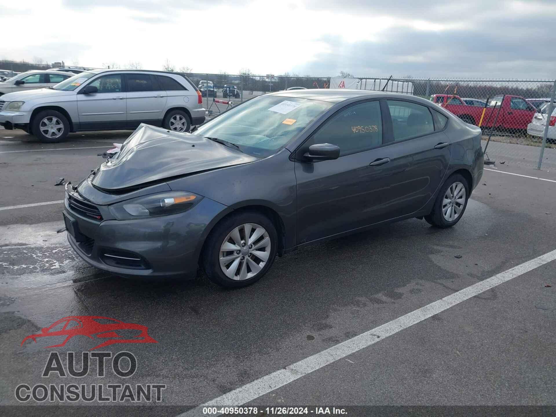 DODGE DART 2014 - 1C3CDFBB2ED907825