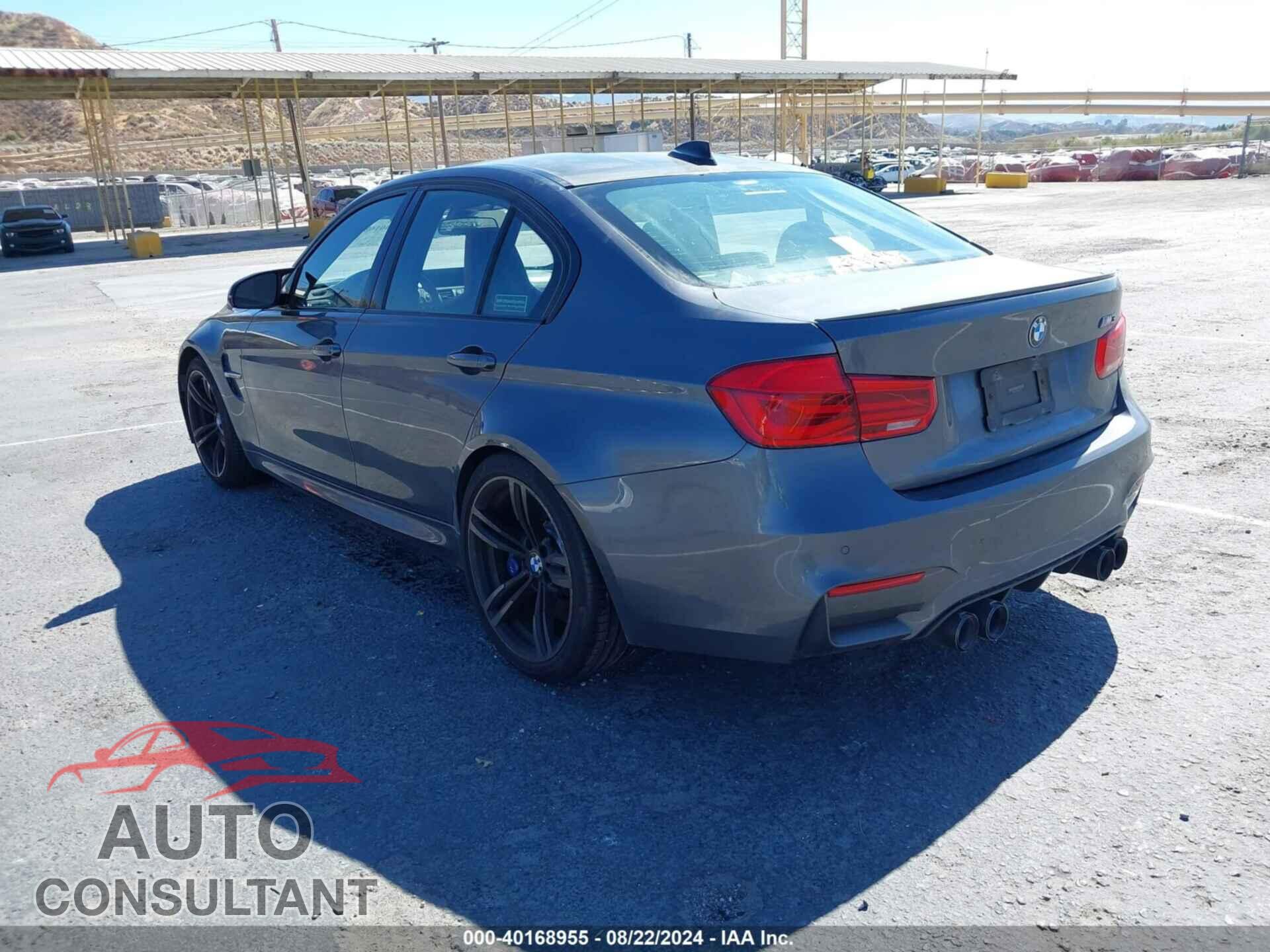 BMW M3 2016 - WBS8M9C56GP966706