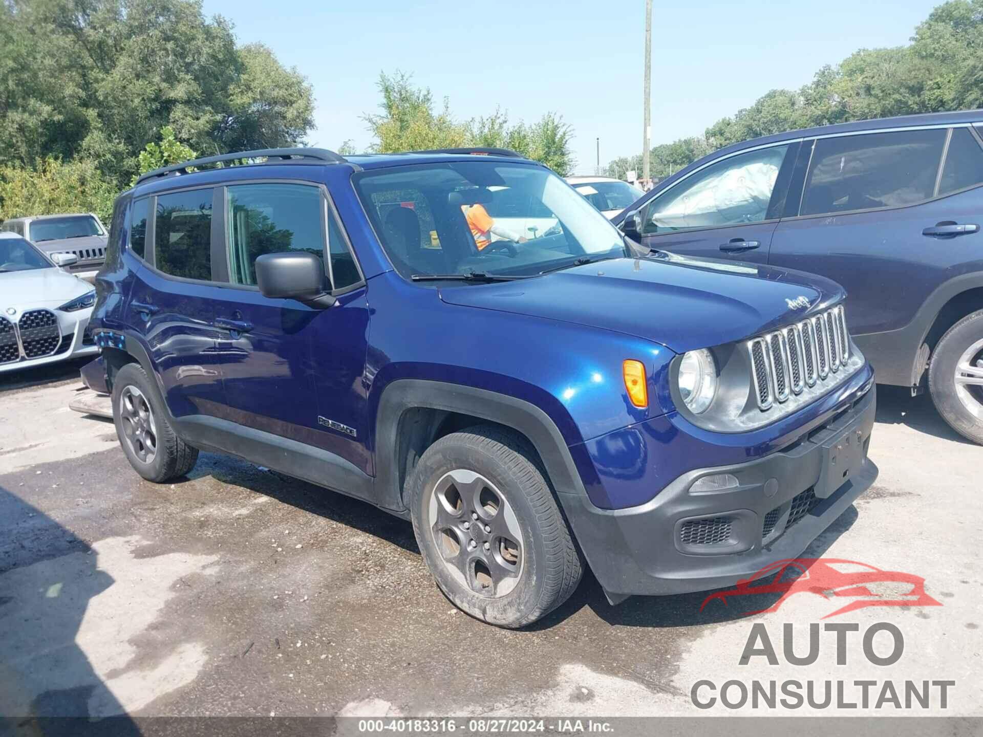 JEEP RENEGADE 2017 - ZACCJAAB3HPE53017