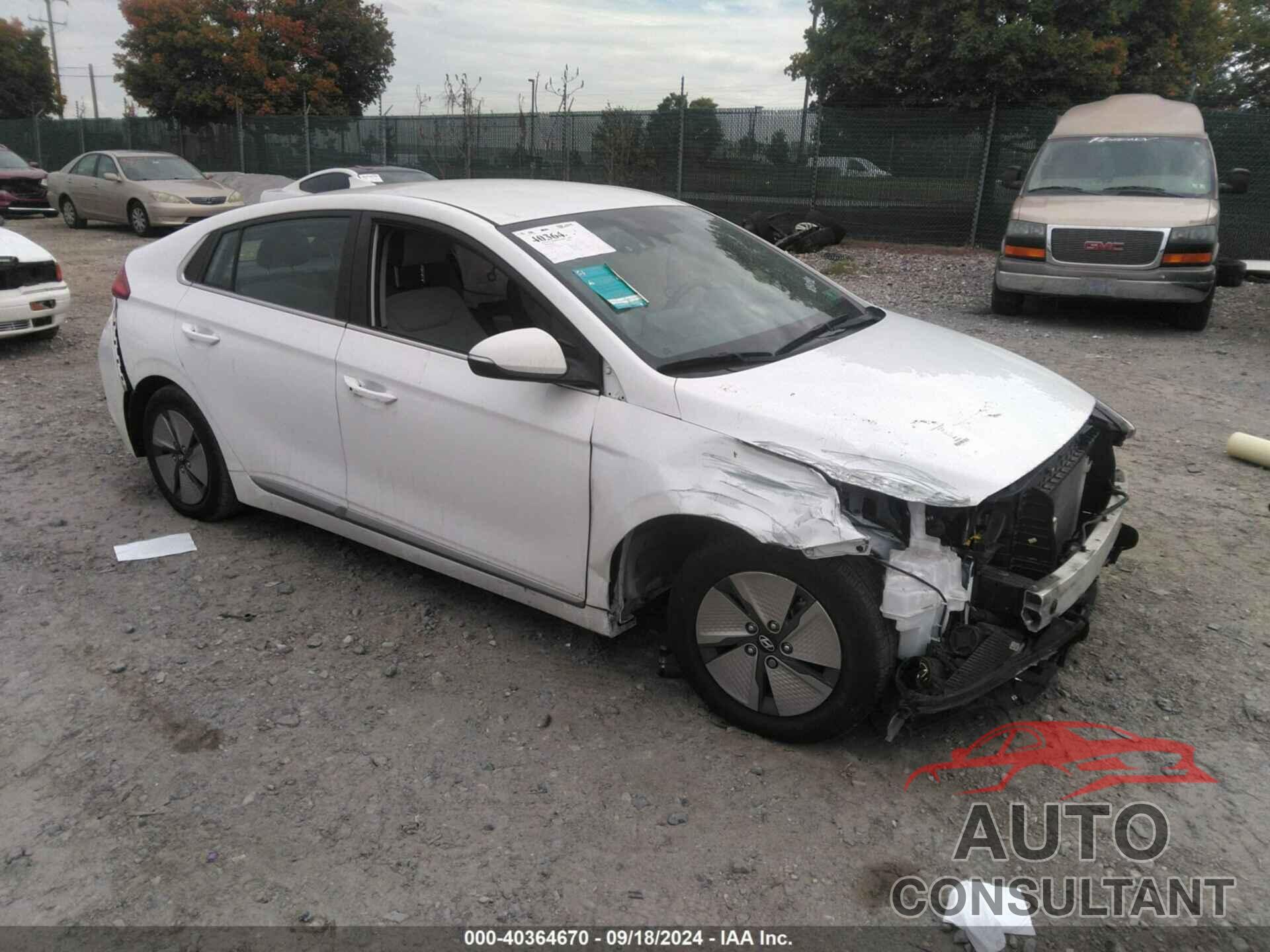 HYUNDAI IONIQ HYBRID 2022 - KMHC75LC4NU266581