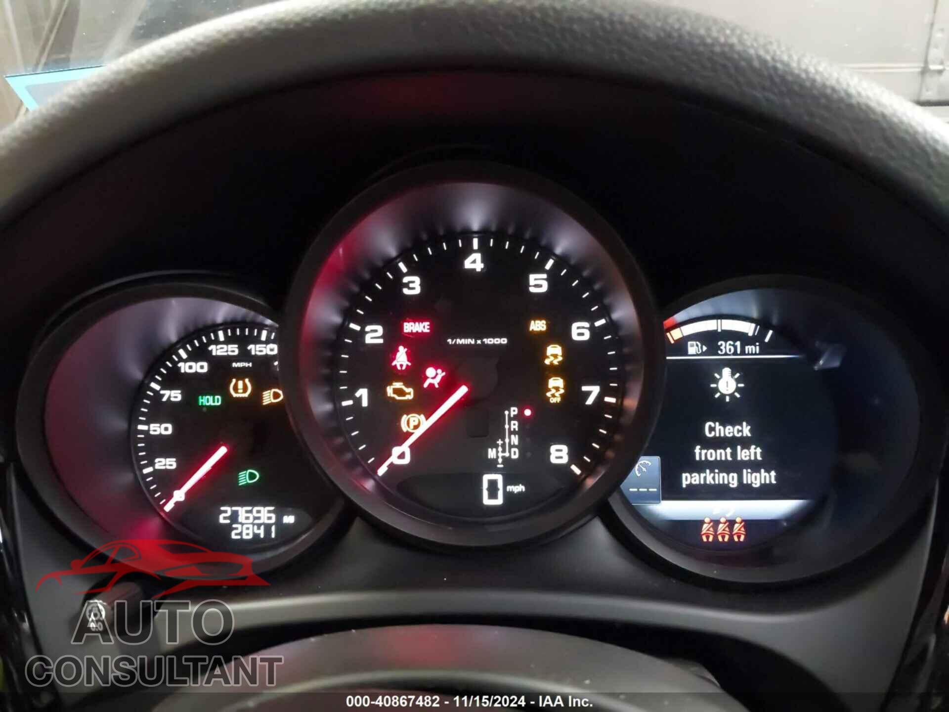 PORSCHE MACAN 2021 - WP1AA2A50MLB06278