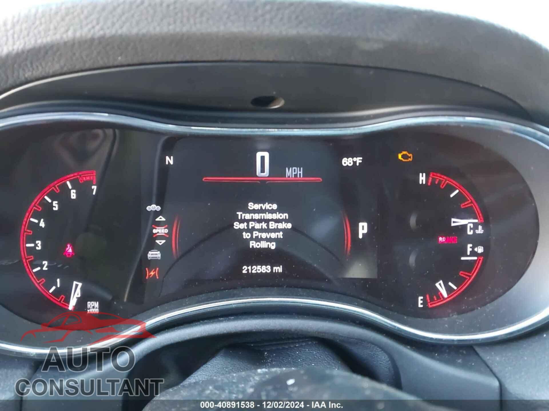 DODGE DURANGO 2017 - 1C4RDHDGXHC869524
