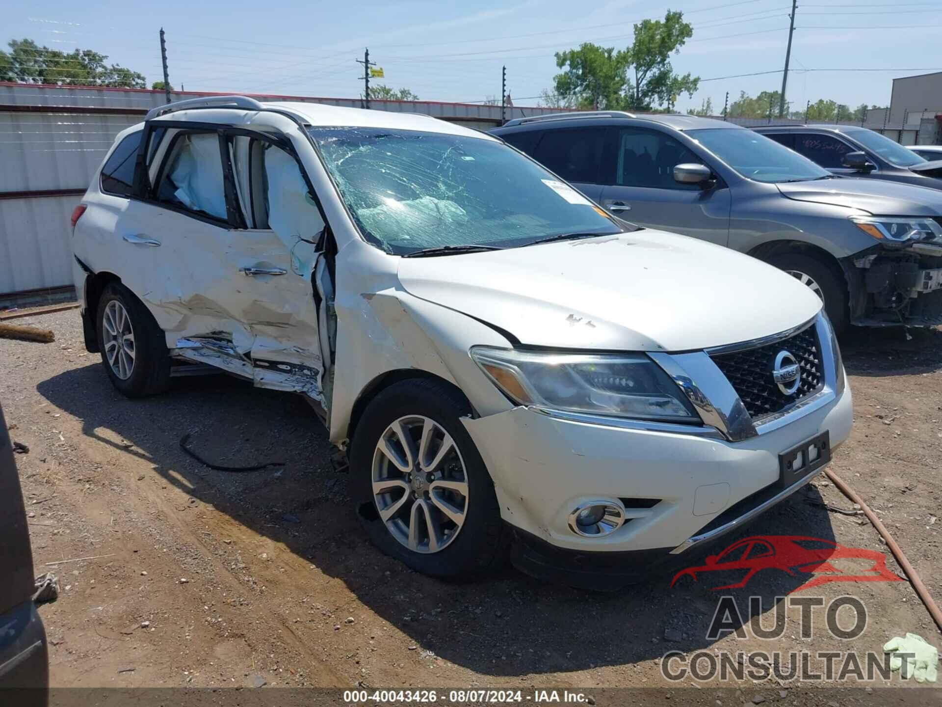 NISSAN PATHFINDER 2016 - 5N1AR2MN6GC656803