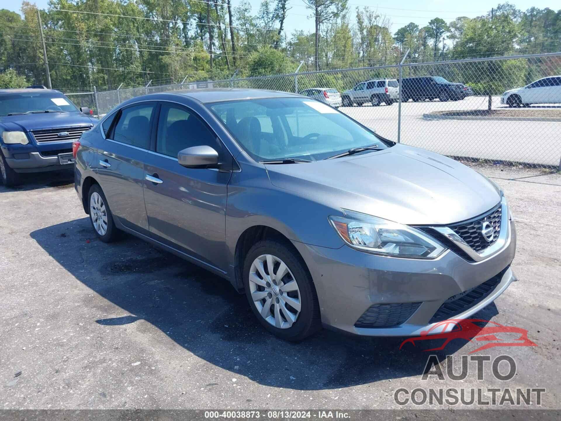 NISSAN SENTRA 2016 - 3N1AB7AP6GY229319