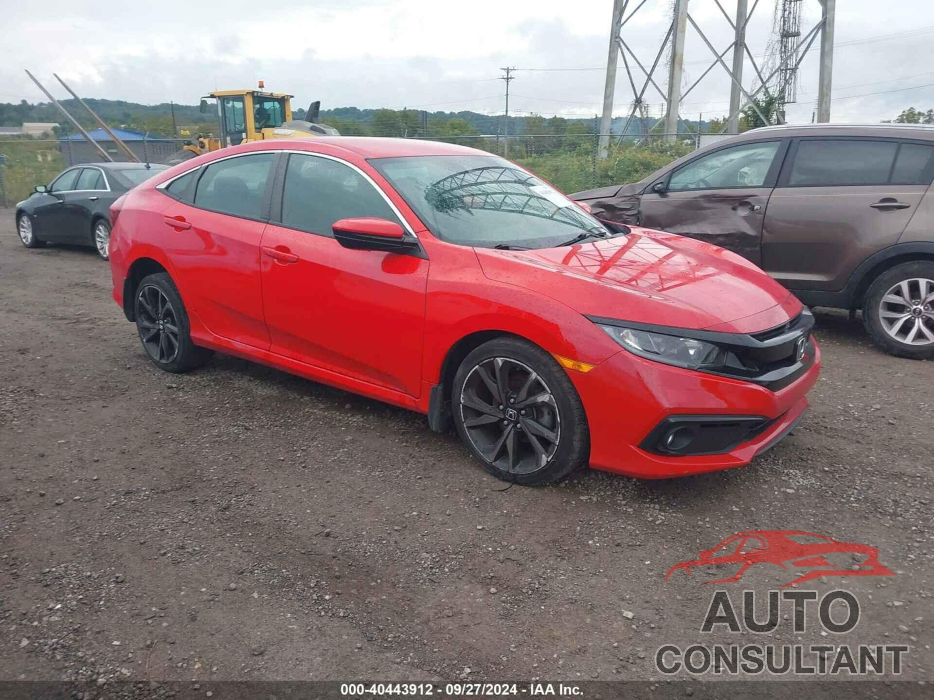 HONDA CIVIC 2020 - 2HGFC2F83LH555214