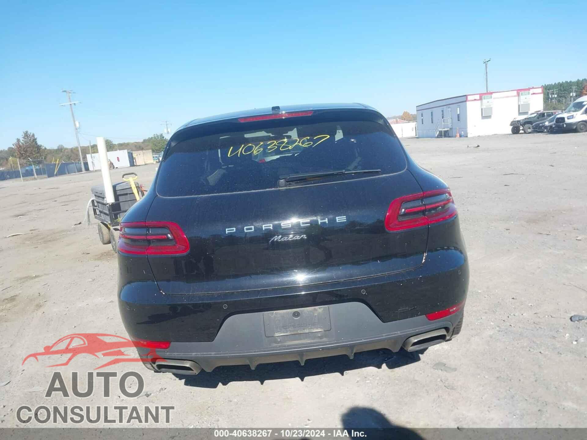 PORSCHE MACAN 2017 - WP1AA2A52HLB83210