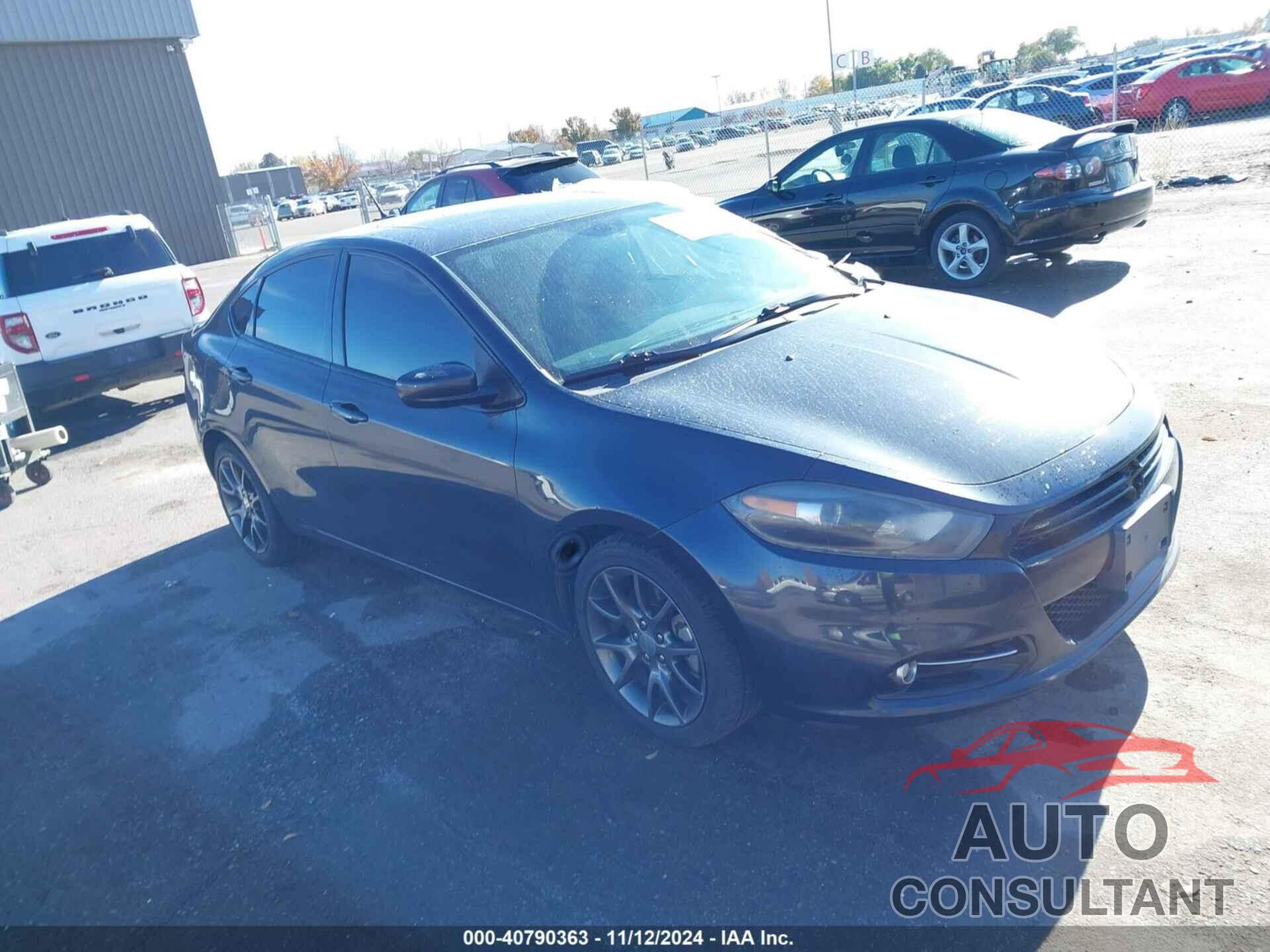 DODGE DART 2013 - 1C3CDFBA2DD344961