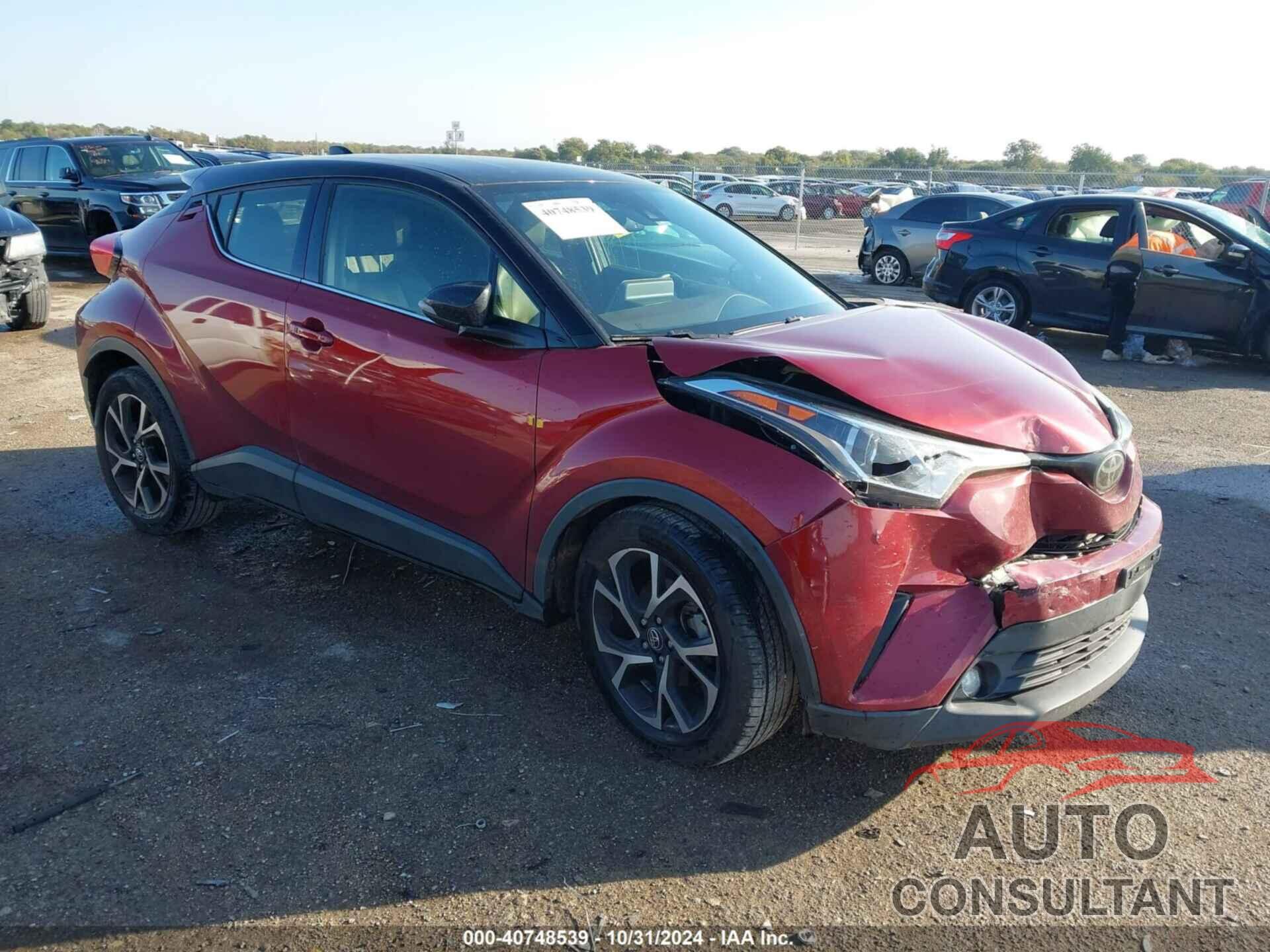 TOYOTA C-HR 2019 - JTNKHMBX6K1014478