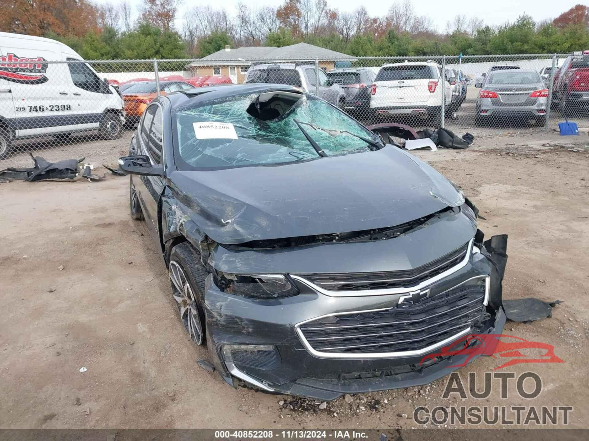 CHEVROLET MALIBU 2016 - 1G1ZE5ST2GF339372